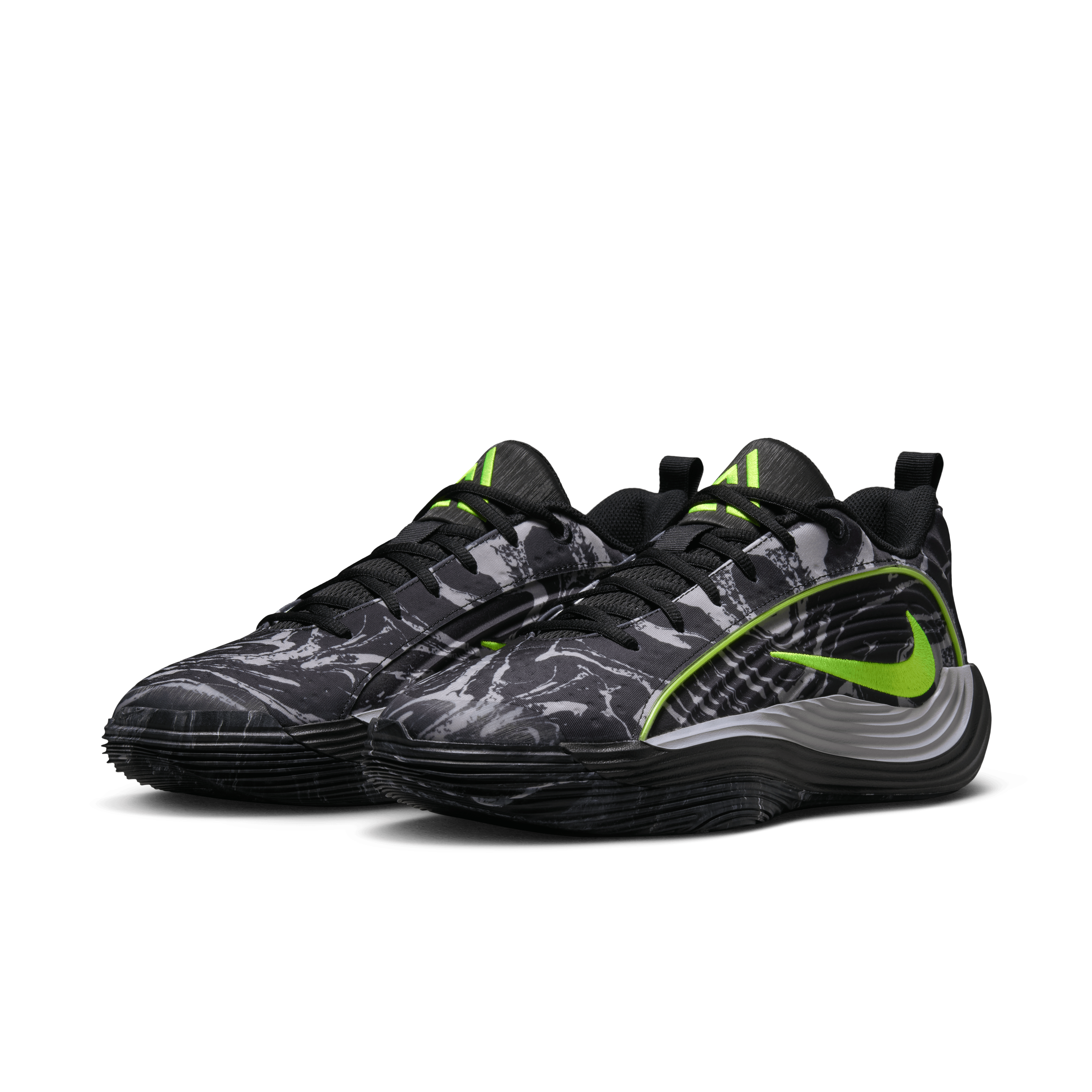 Nike Giannis Immortality 5 Black Volt Angle 4
