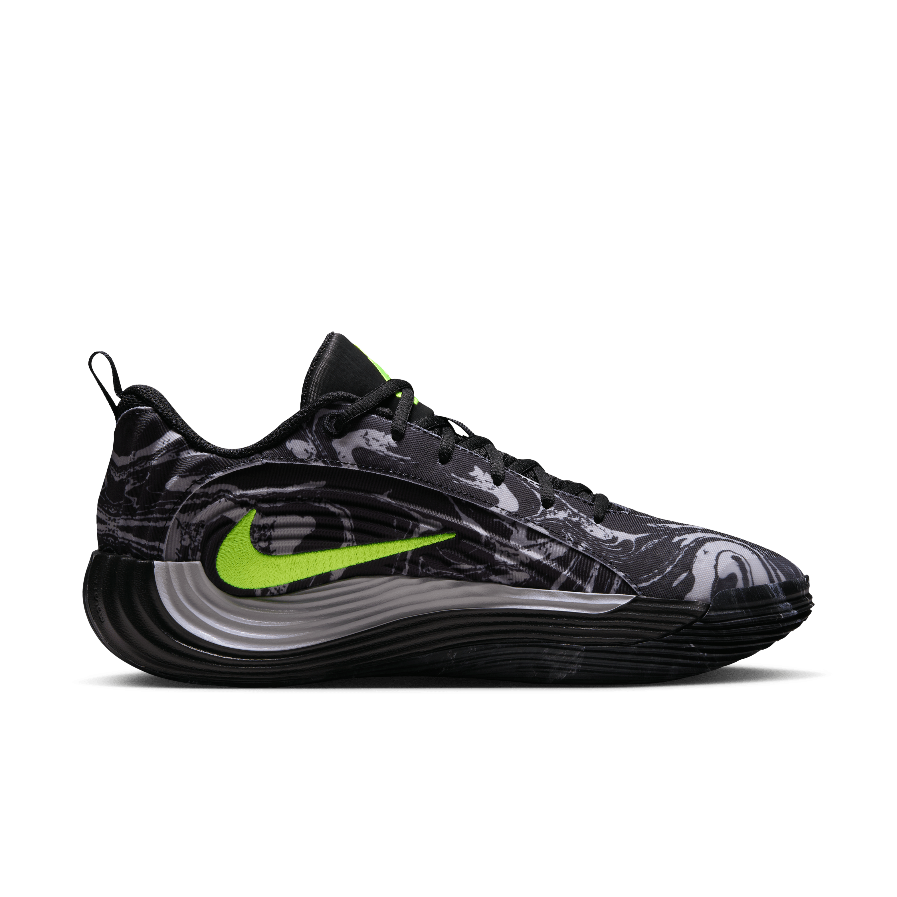 Nike Giannis Immortality 5 Black Volt Angle 2