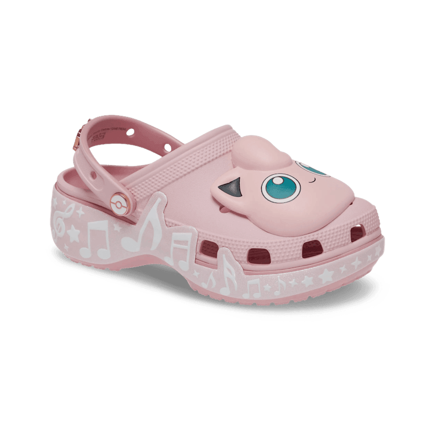 Crocs Classic Platform Clog Pokémon Jigglypuff Angle 3