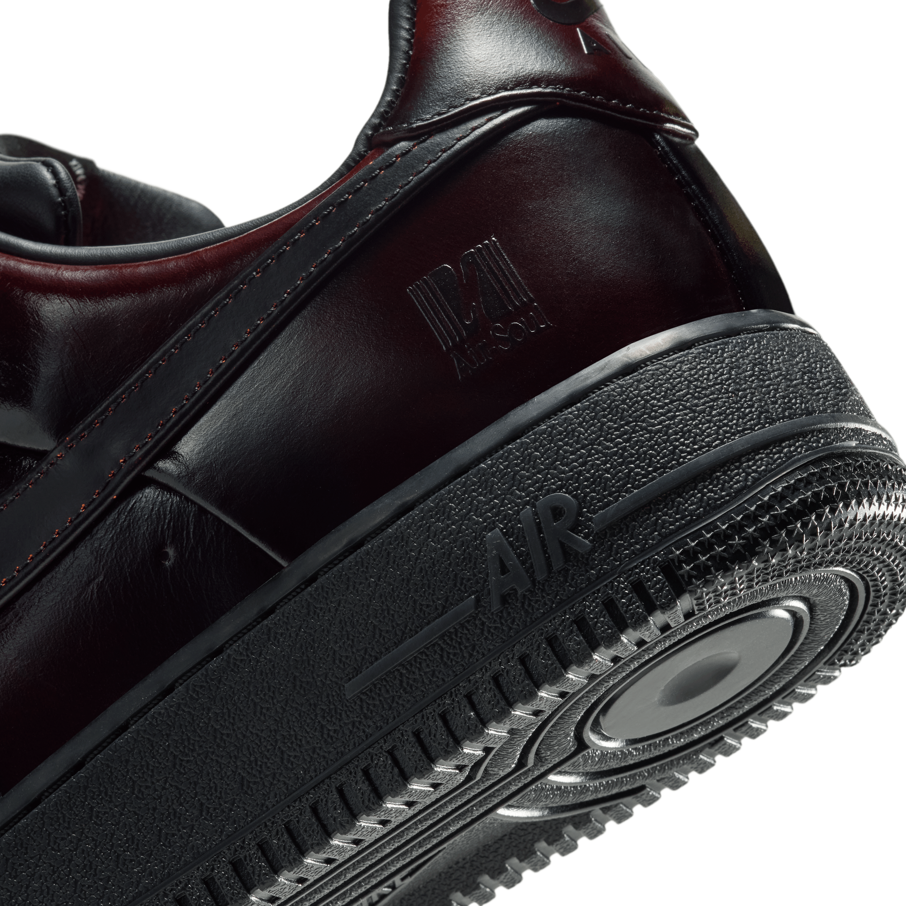 Nike Air Force 1 '07 Black Cinnamon Angle 6