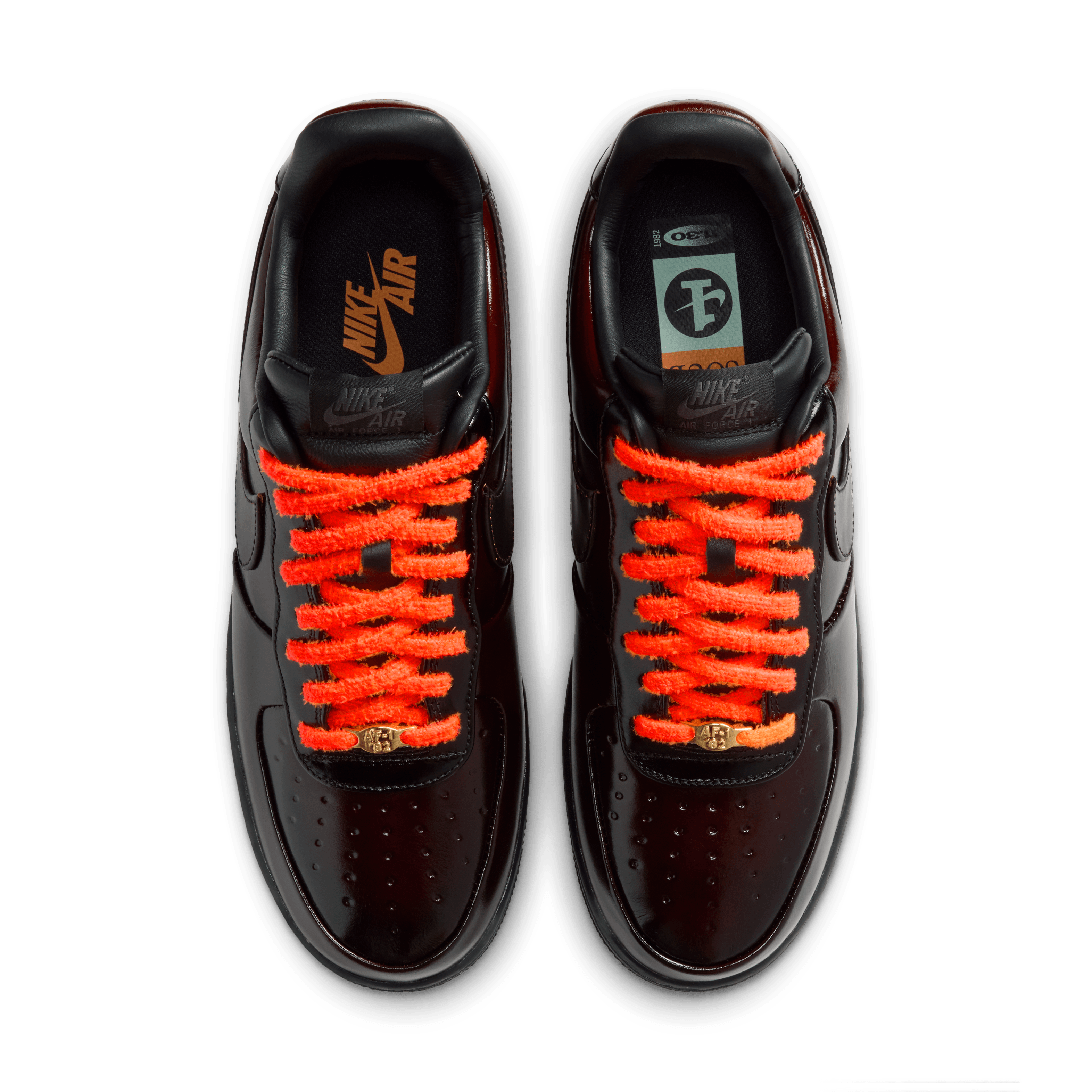 Nike Air Force 1 '07 Black Cinnamon Angle 3