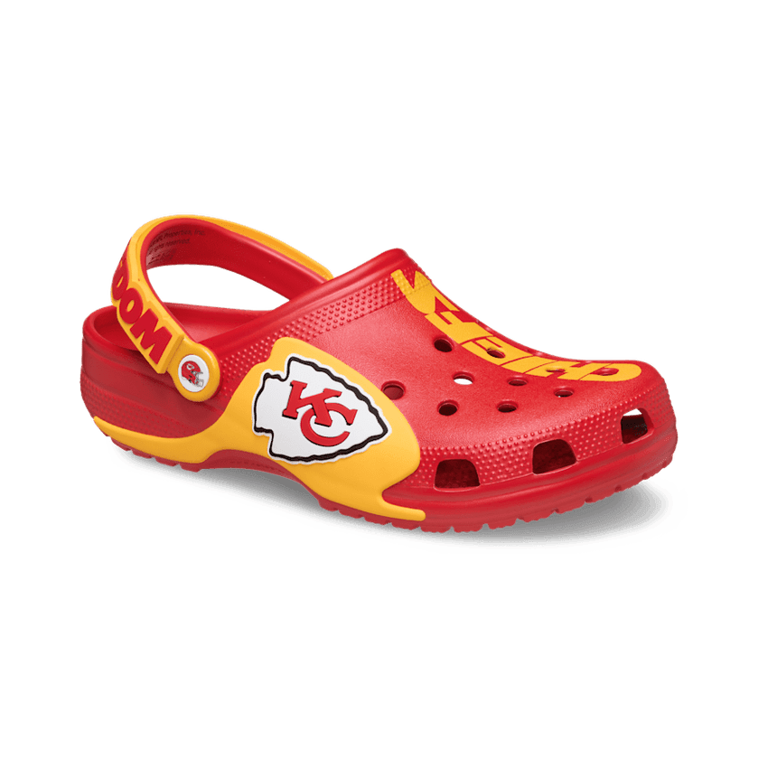 Crocs Classic Clog NFL Kansas City Chiefs Angle 3