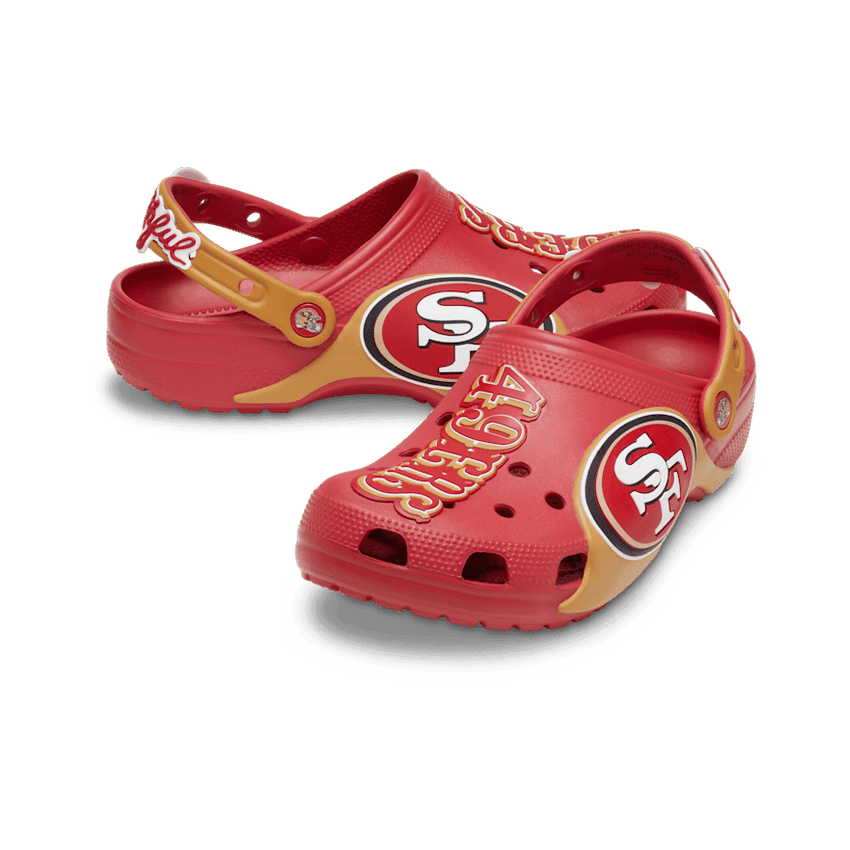 Crocs Classic Clog NFL San Francisco 49ers (2026) Angle 0