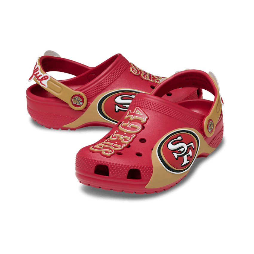Crocs Classic Clog NFL San Francisco 49ers (2026) (GS) Angle 0