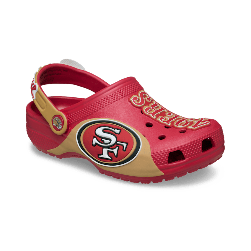 Crocs Classic Clog NFL San Francisco 49ers (2026) (GS) Angle 3