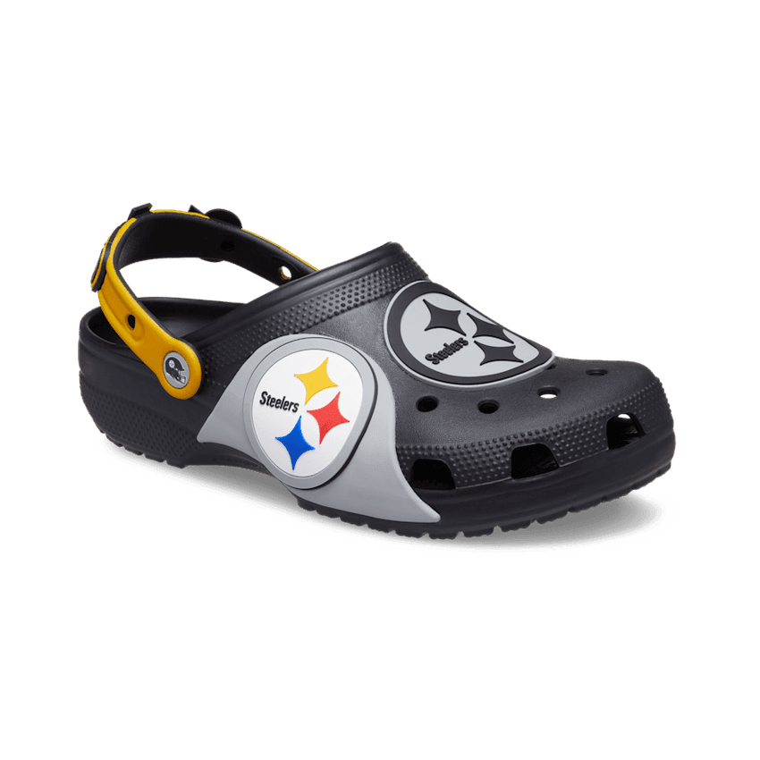 Crocs Classic Clog NFL Pittsburgh Steelers (2026) Angle 3