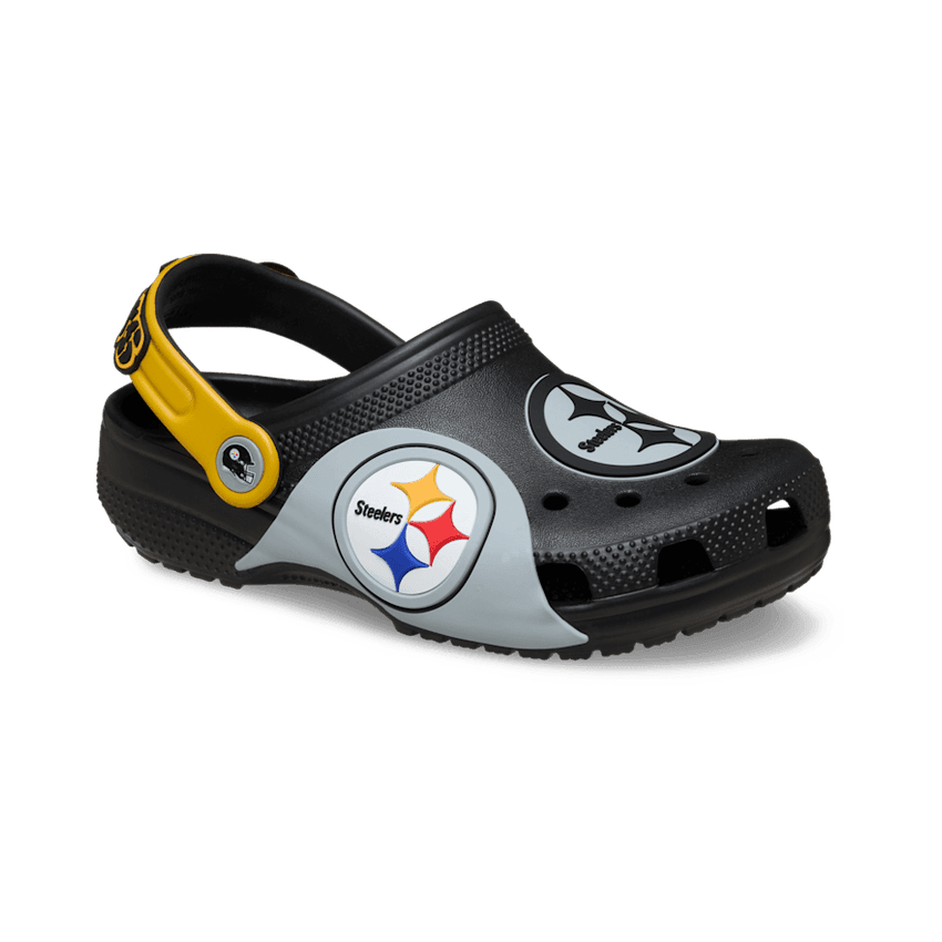 Crocs Classic Clog NFL Pittsburgh Steelers (2026) (GS) Angle 3