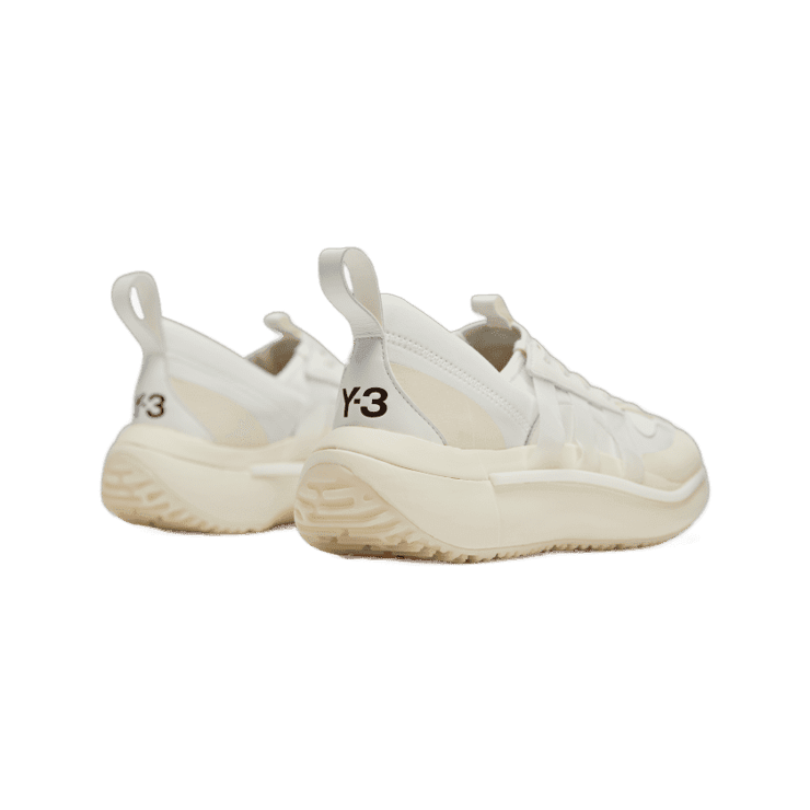 adidas Y-3 Qisan Cozy Cream White Core White Cream White Angle 3