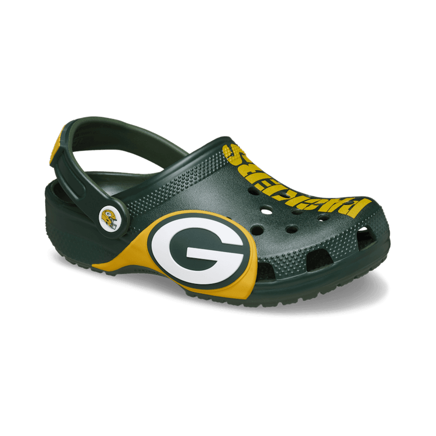 Crocs Classic Clog NFL Green Bay Packers (2026) Angle 3