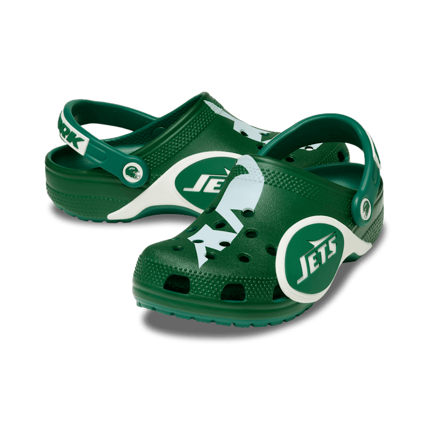 Crocs Classic Clog NFL New York Jets (GS) Angle 0