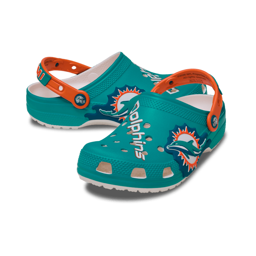 Crocs Classic Clog NFL Miami Dolphins (GS) Angle 0
