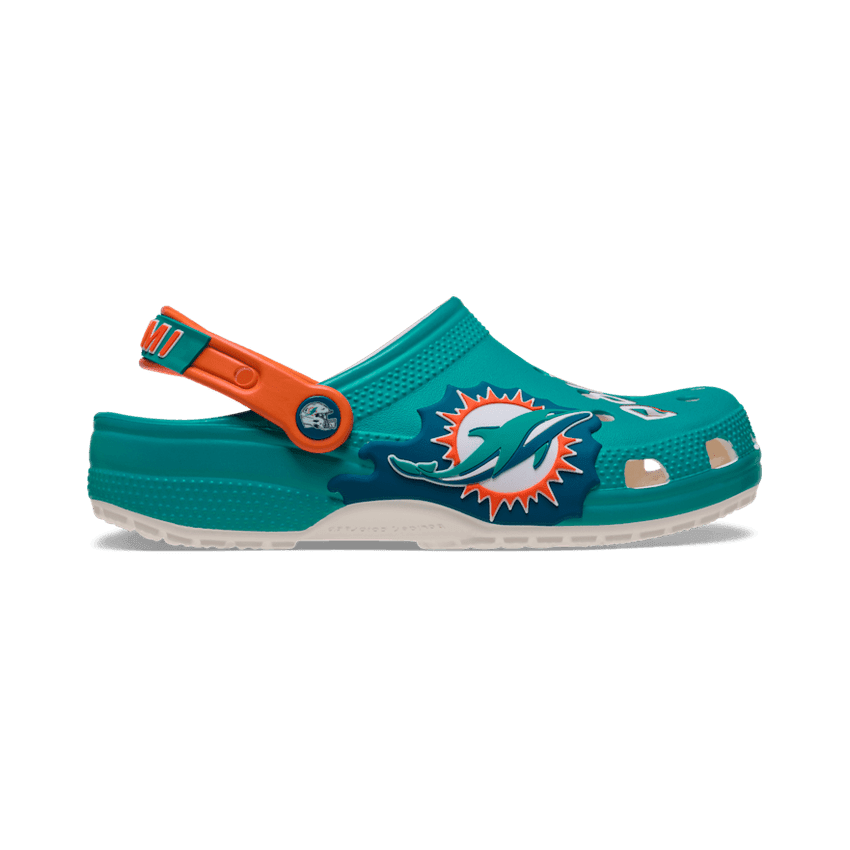 Crocs Classic Clog NFL Miami Dolphins (GS) Angle 1