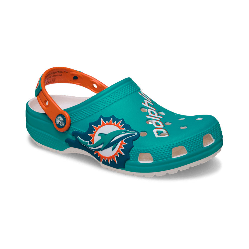 Crocs Classic Clog NFL Miami Dolphins (GS) Angle 3