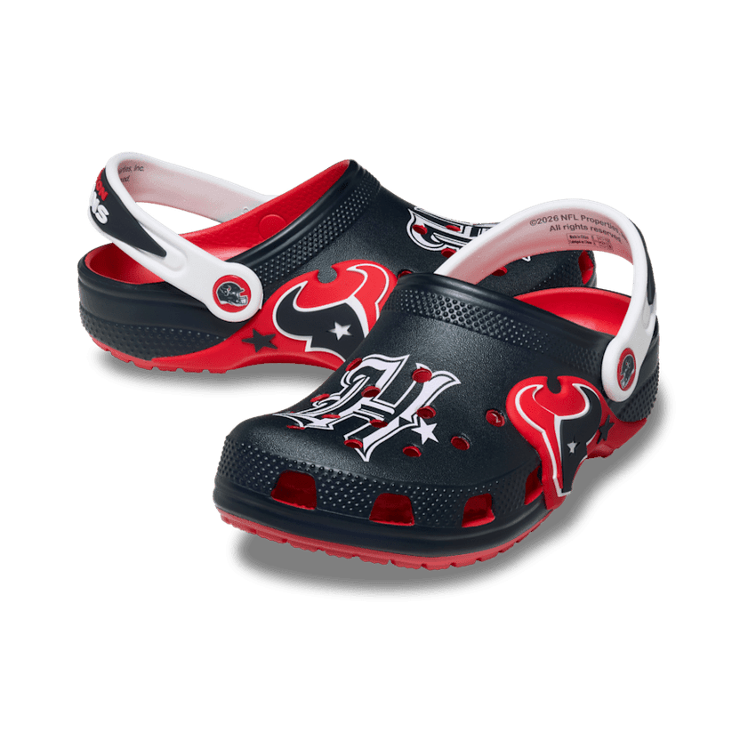 Crocs Classic Clog NFL Houston Texans (GS) Angle 0