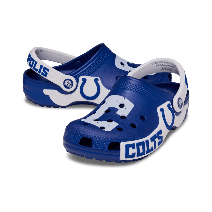 Crocs Classic Clog NFL Indianapolis Colts (GS) Angle 0