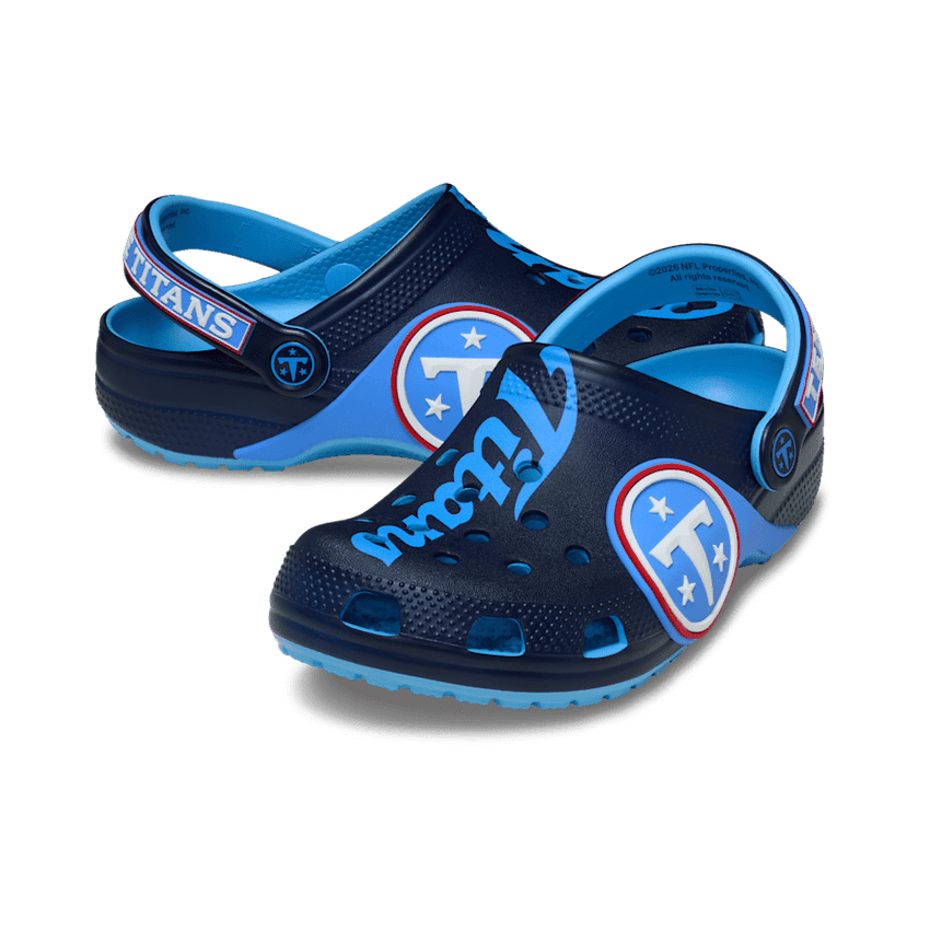 Crocs Classic Clog NFL Tennessee Titans (GS) Angle 0