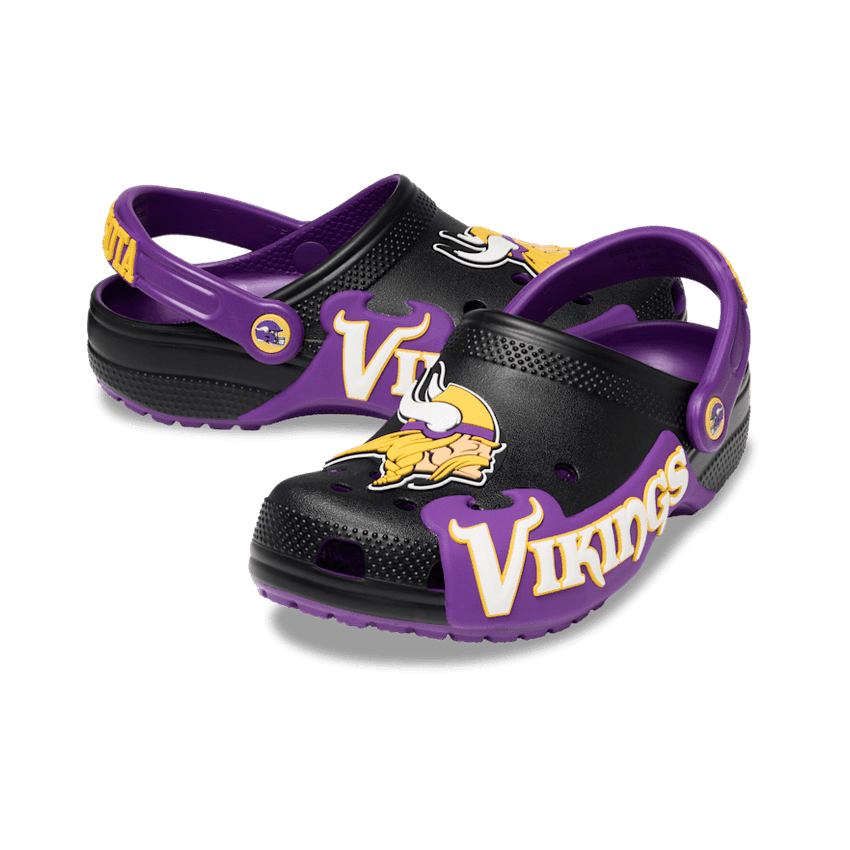 Crocs Classic Clog NFL Minnesota Vikings (GS) Angle 0