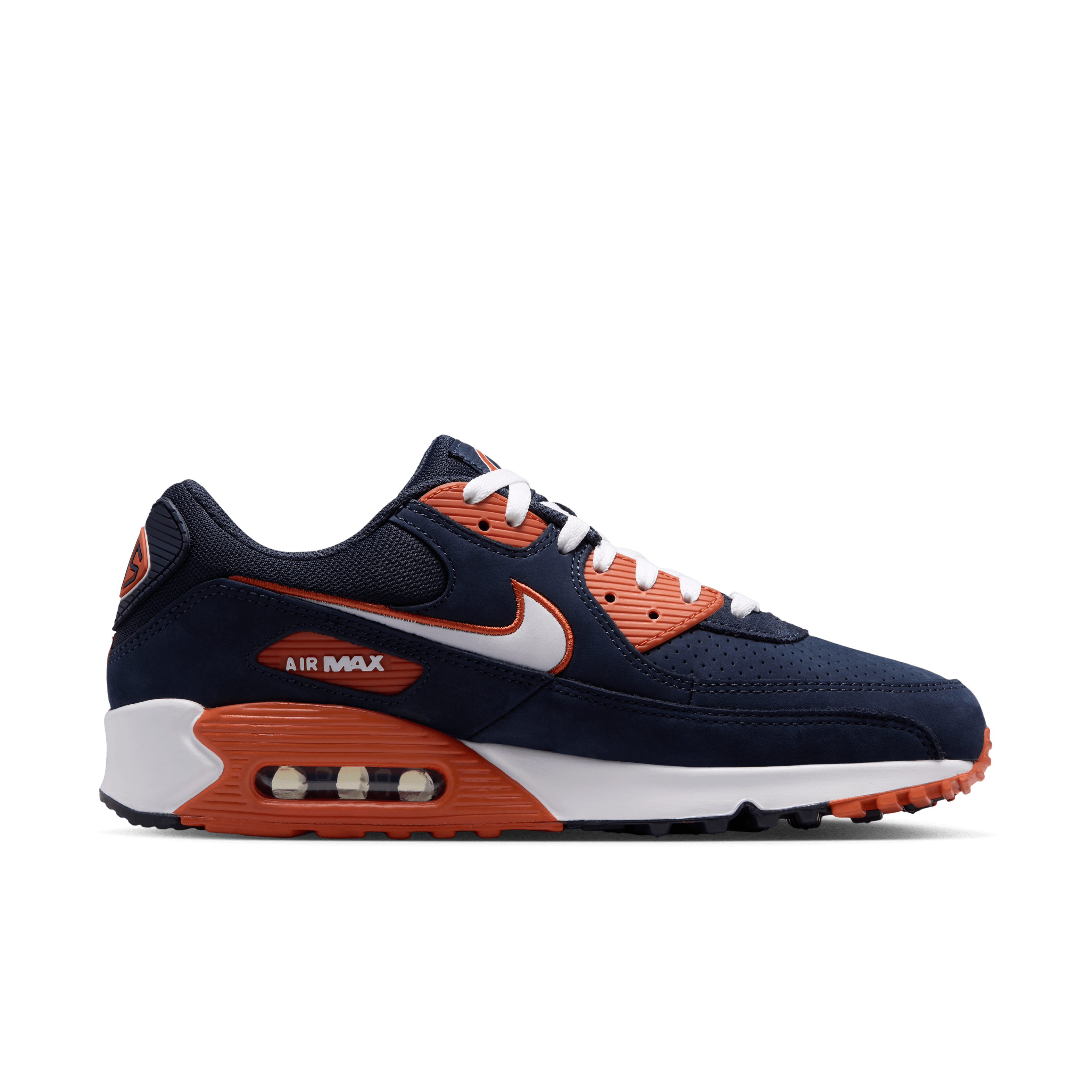 Nike Air Max 90 NFL Chicago Bears Angle 2
