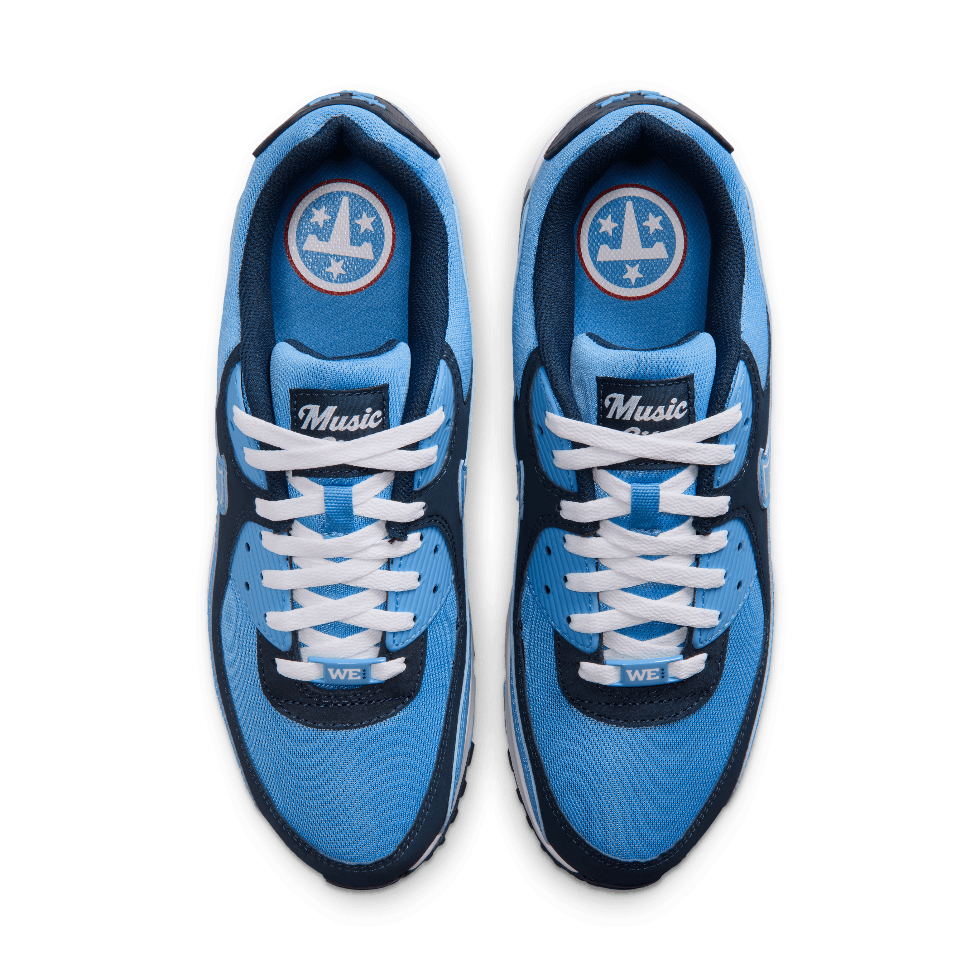 Nike Air Max 90 NFL Tennessee Titans Angle 3