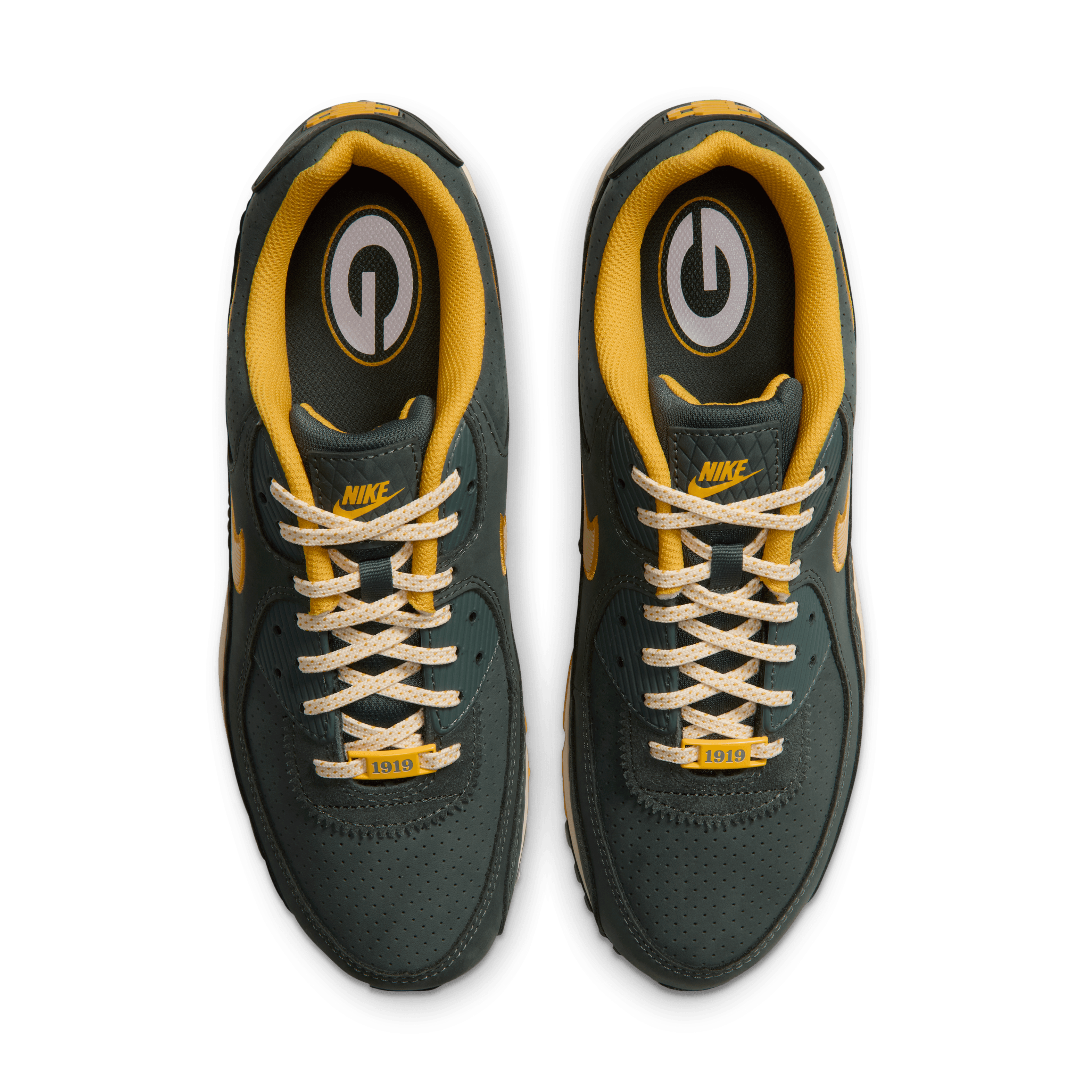 Nike Air Max 90 NFL Green Bay Packers Angle 3
