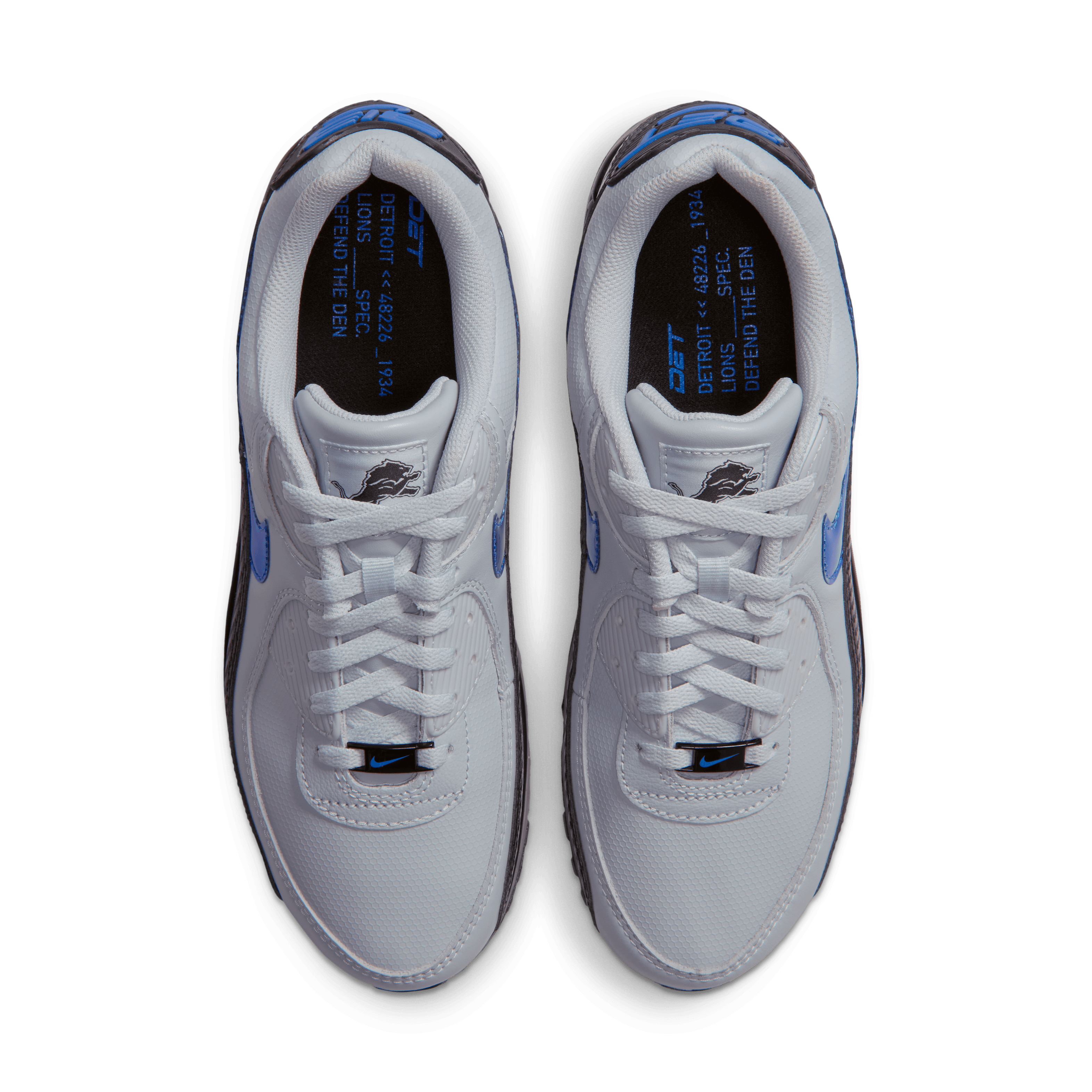 Nike Air Max 90 NFL Detroit Lions Angle 3