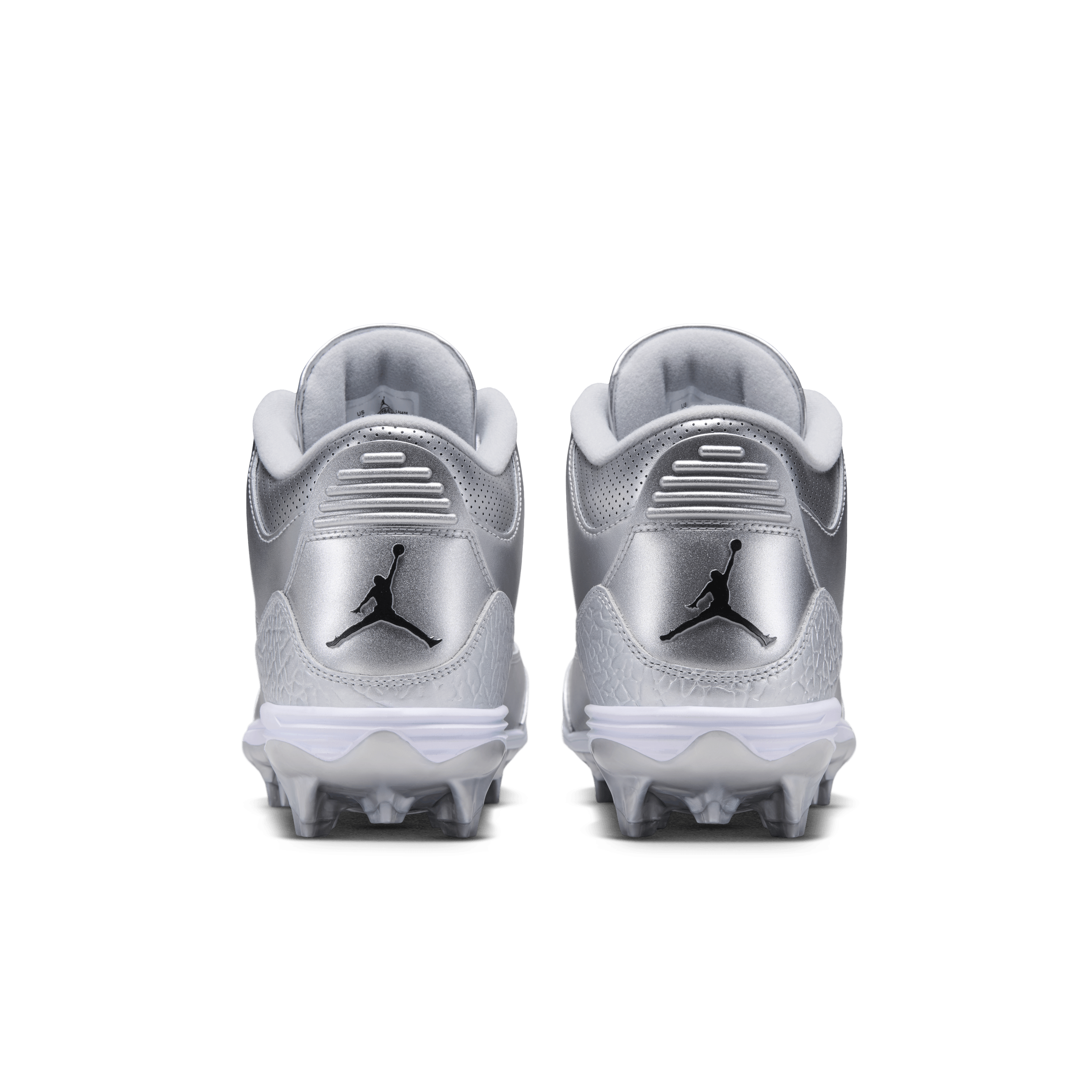 Air Jordan 3 Mid TD Metallic Silver Angle 5