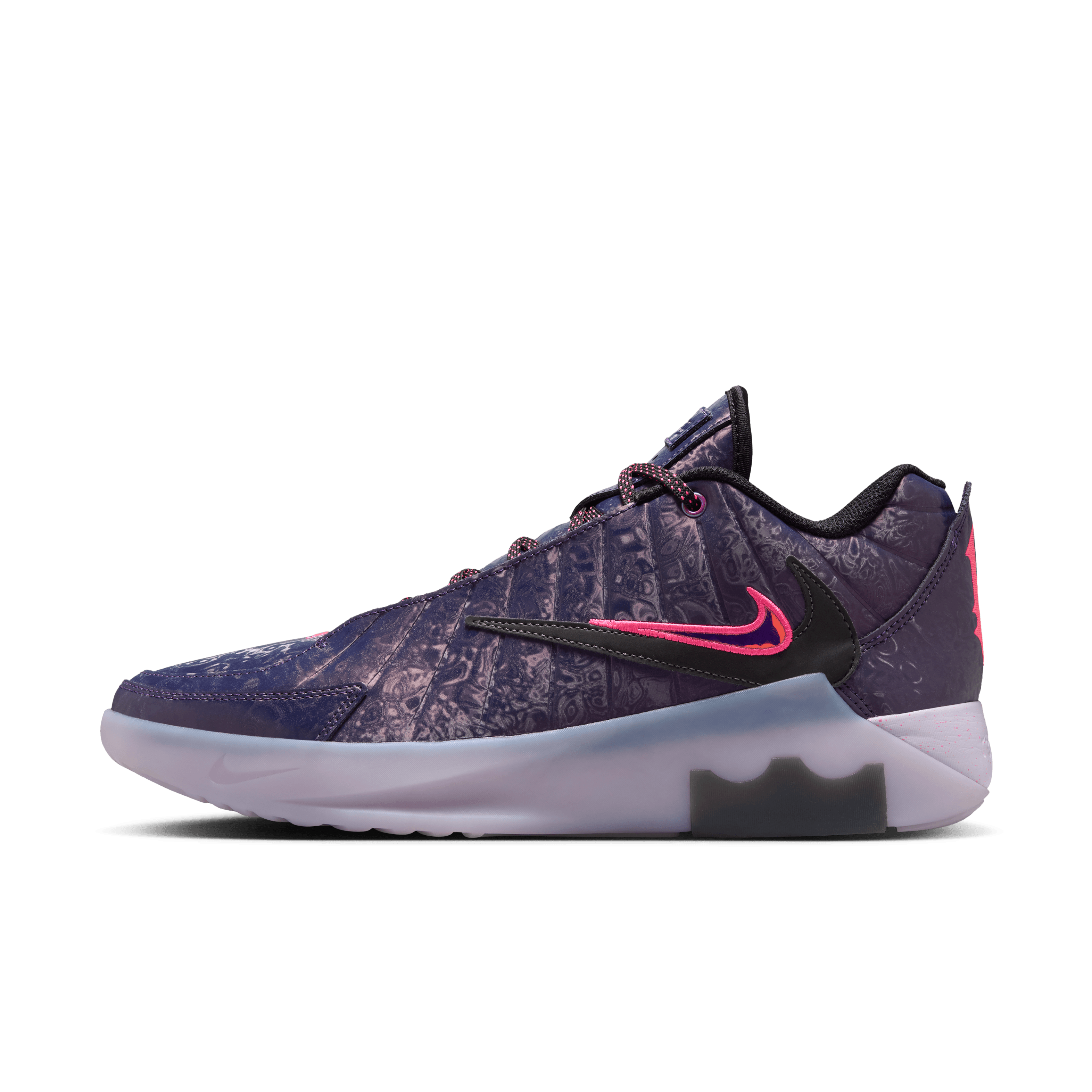 Nike LeBron Witness 9 Midnight Navy Bronny PE Angle 0