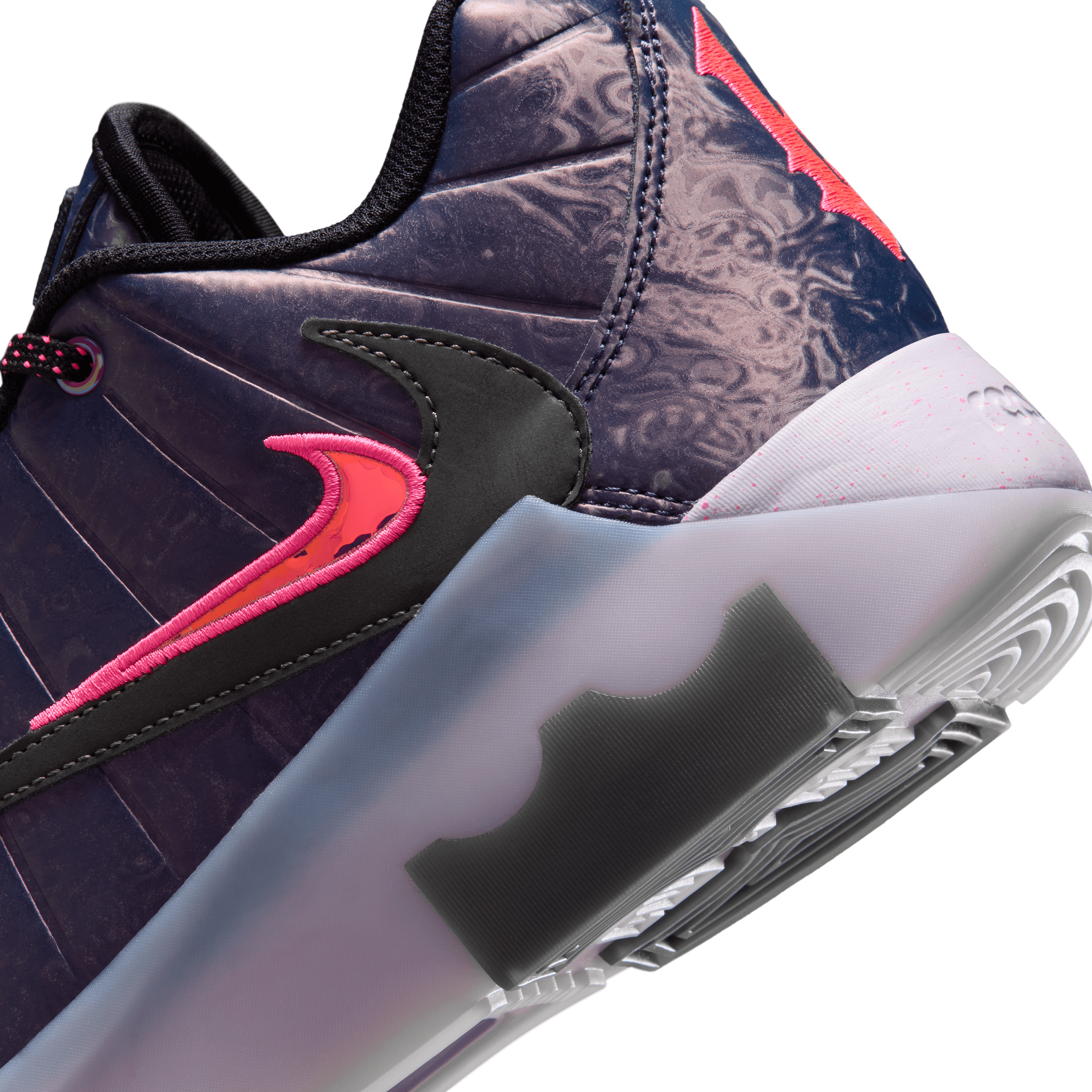 Nike LeBron Witness 9 Midnight Navy Bronny PE Angle 7
