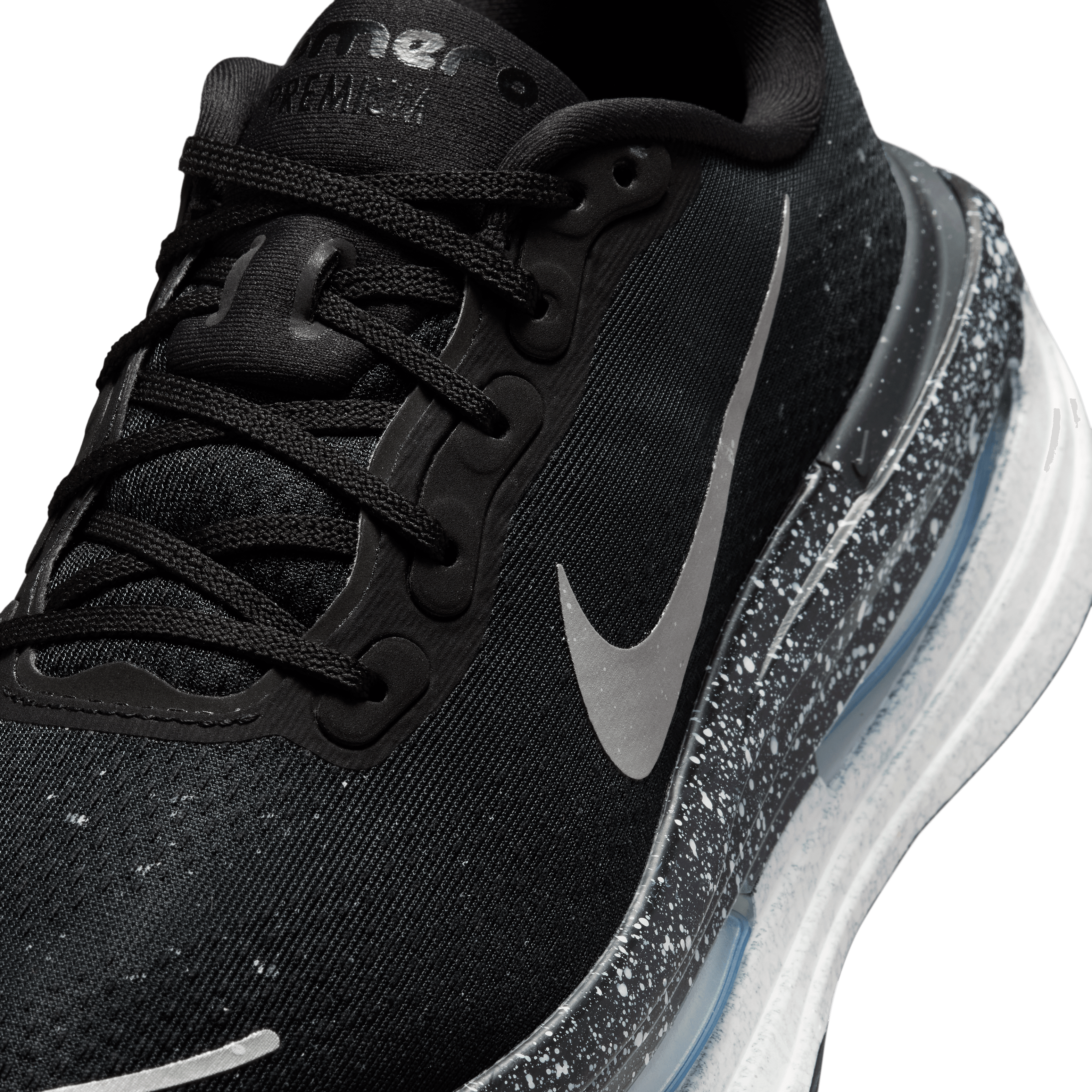 Nike Vomero Premium Black White (W) Angle 6