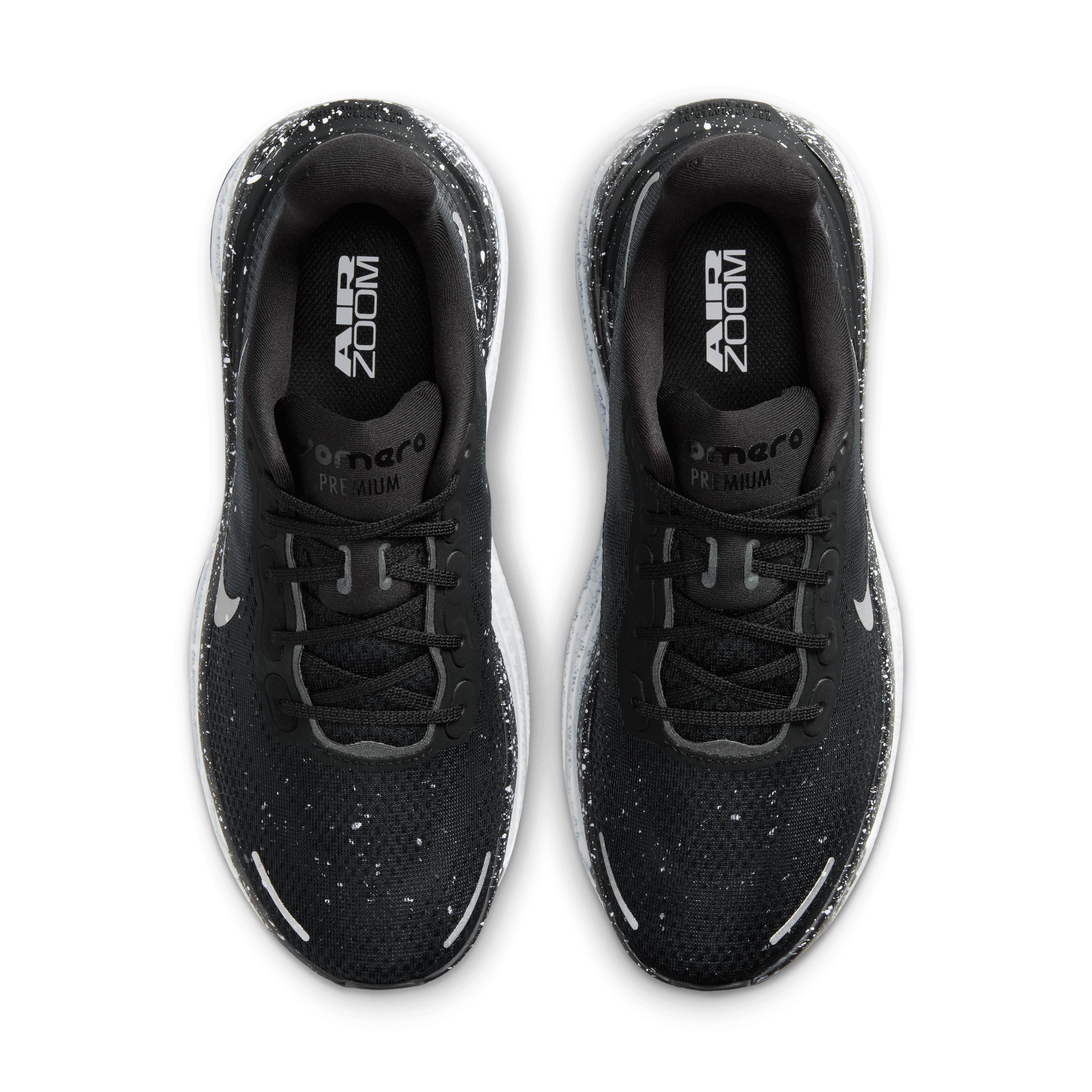 Nike Vomero Premium Black White (W) Angle 3