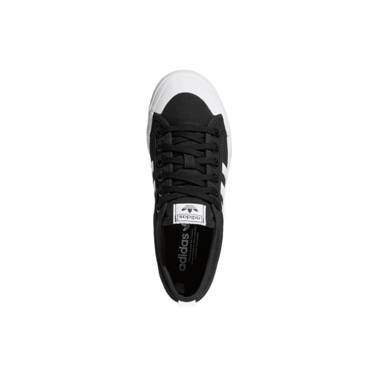 adidas Nizza Platform Black (W) Angle 0