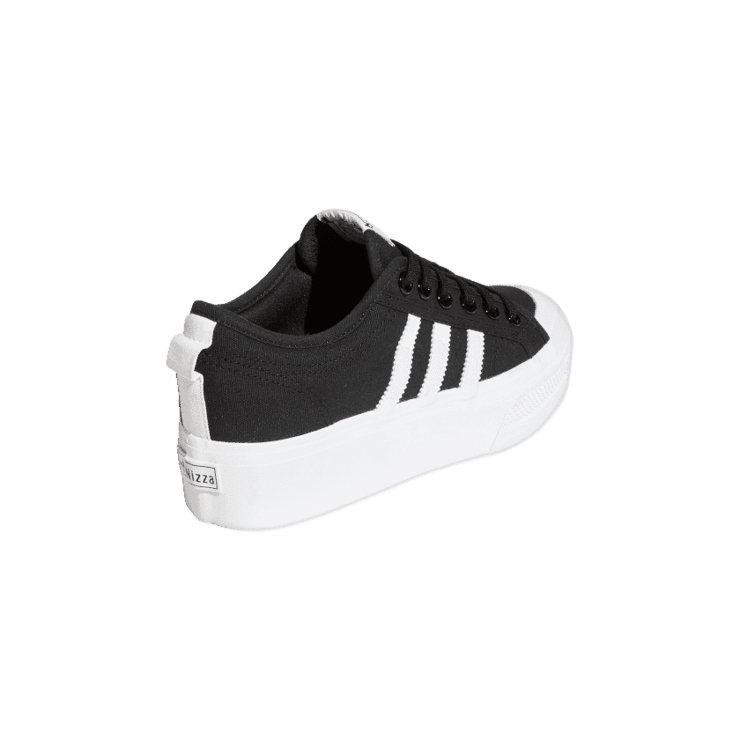 adidas Nizza Platform Black (W) Angle 3
