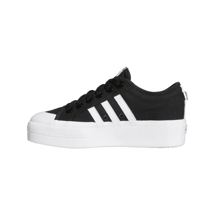 adidas Nizza Platform Black (W) Angle 4