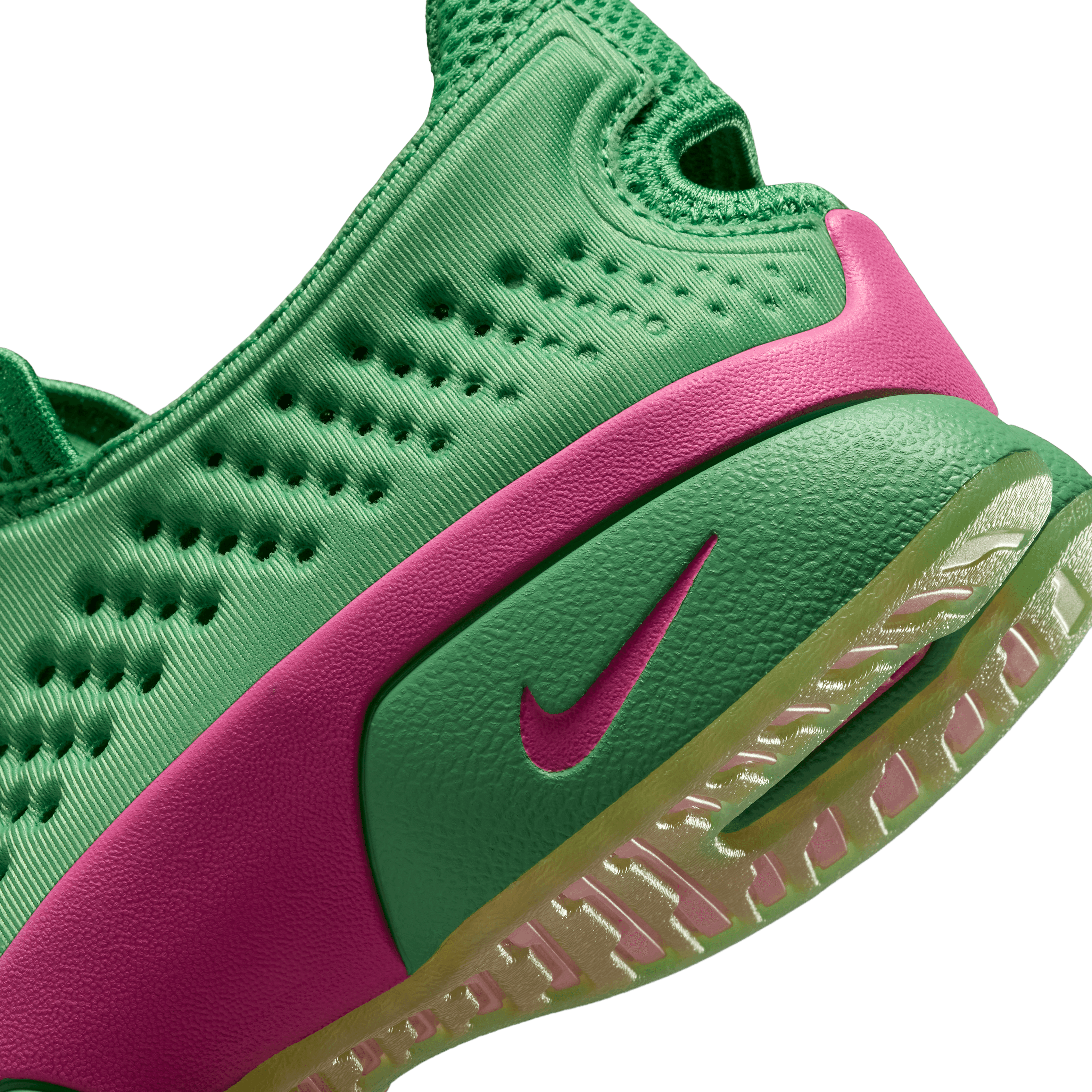Nike Air Rift 2 MoMA Hyper Verde Light Fuchsia Angle 7
