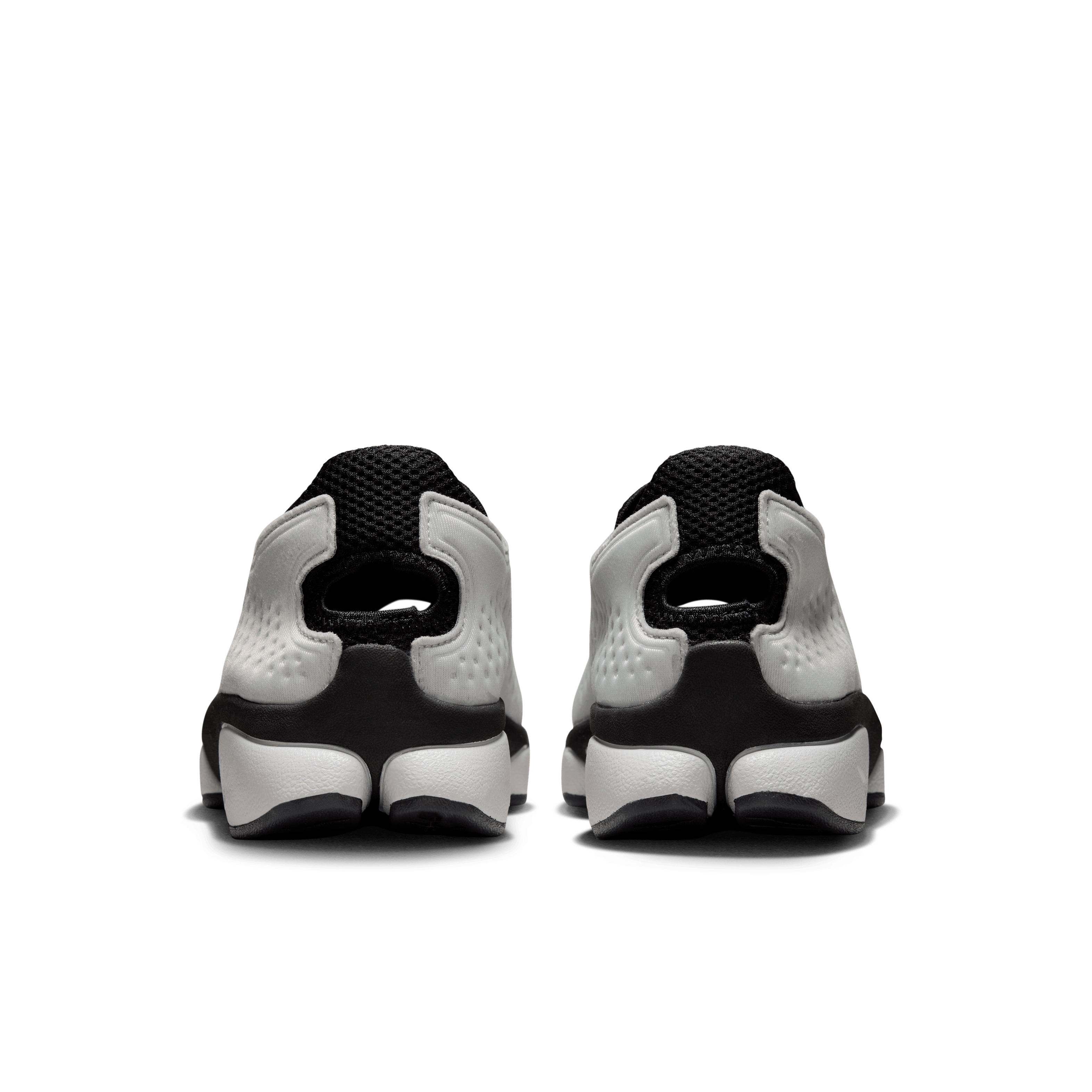 Nike Air Rift 2 Black Metallic Silver (W) Angle 5