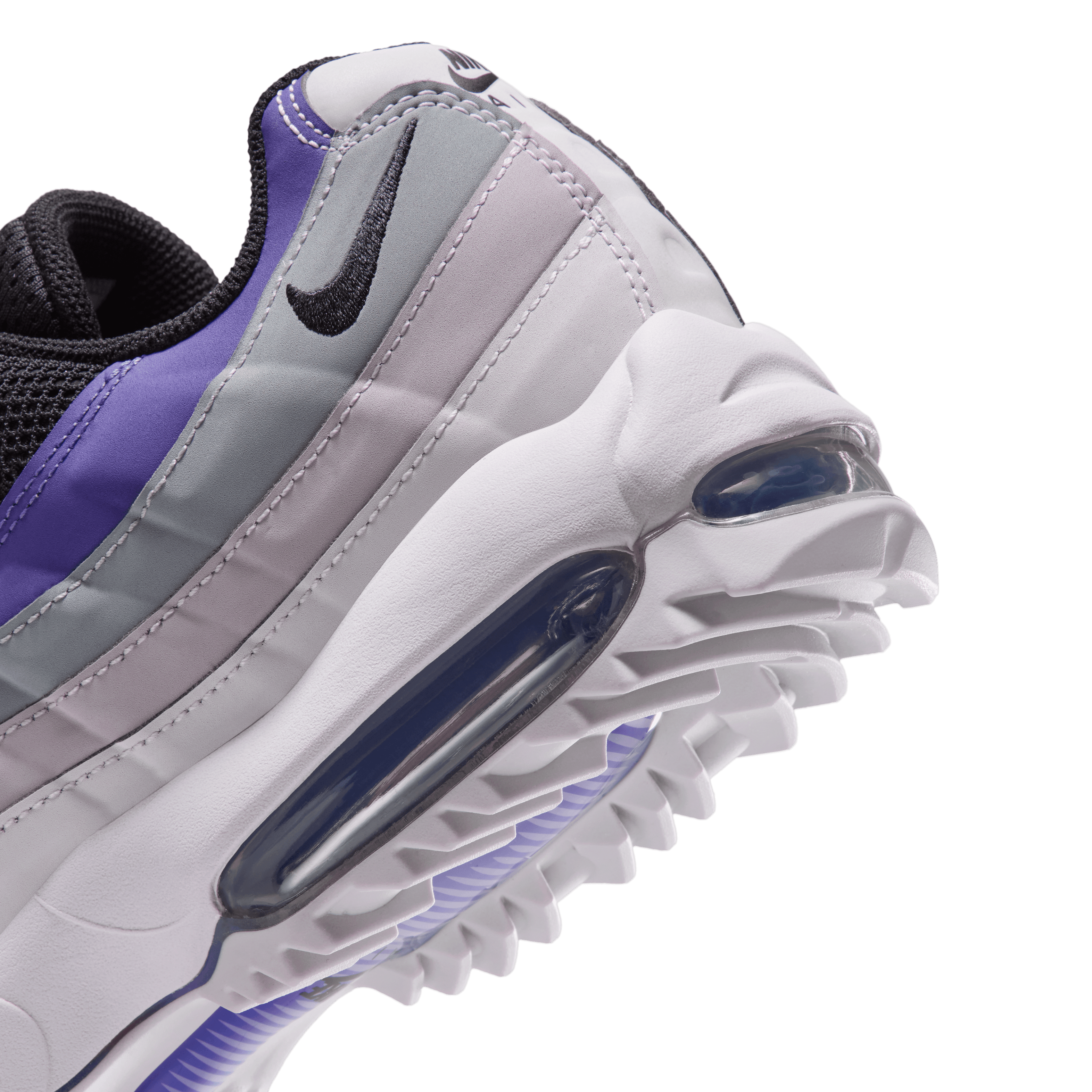 Nike Air Max 95 Golf Vast Grey Silver Lilac Angle 7