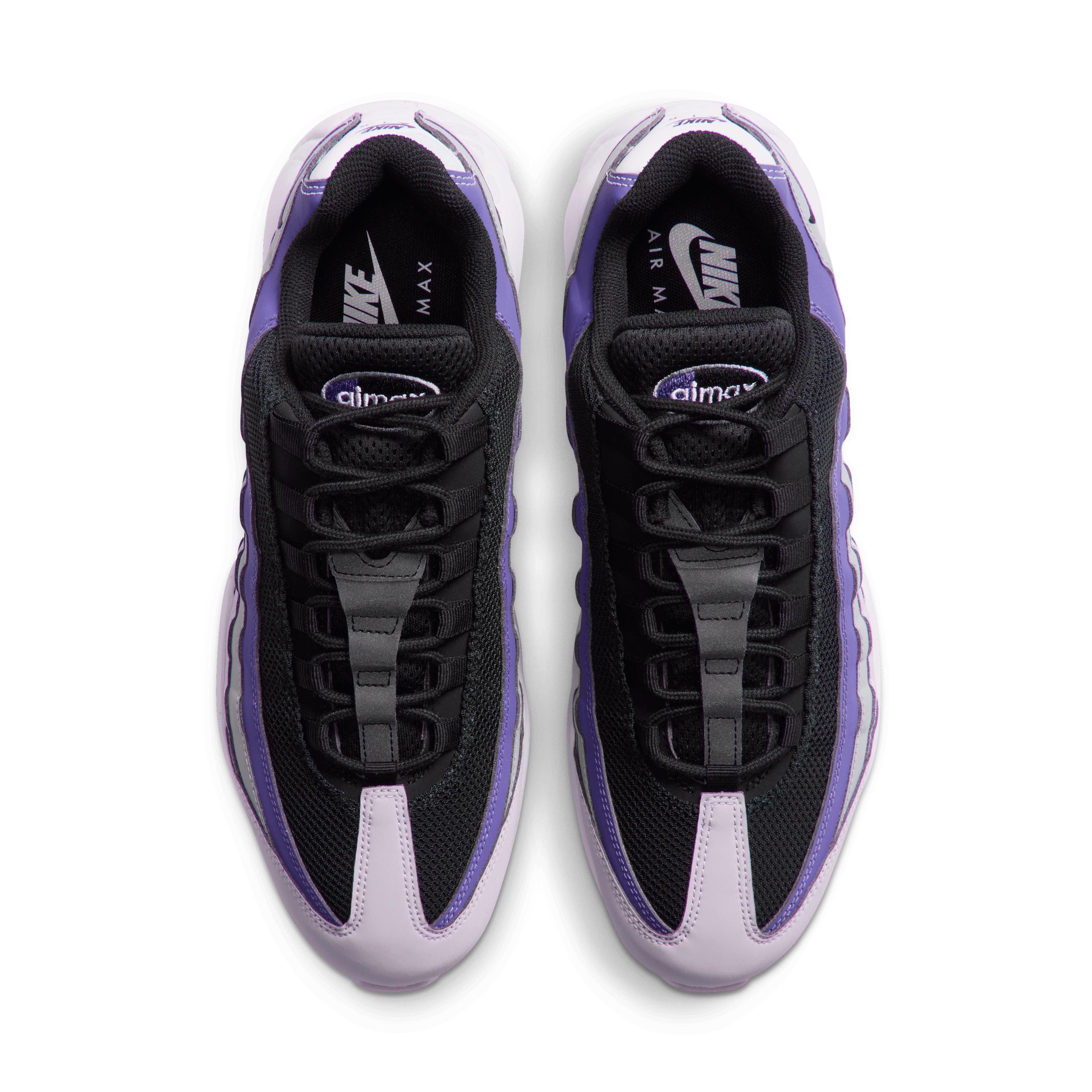 Nike Air Max 95 Golf Vast Grey Silver Lilac Angle 3