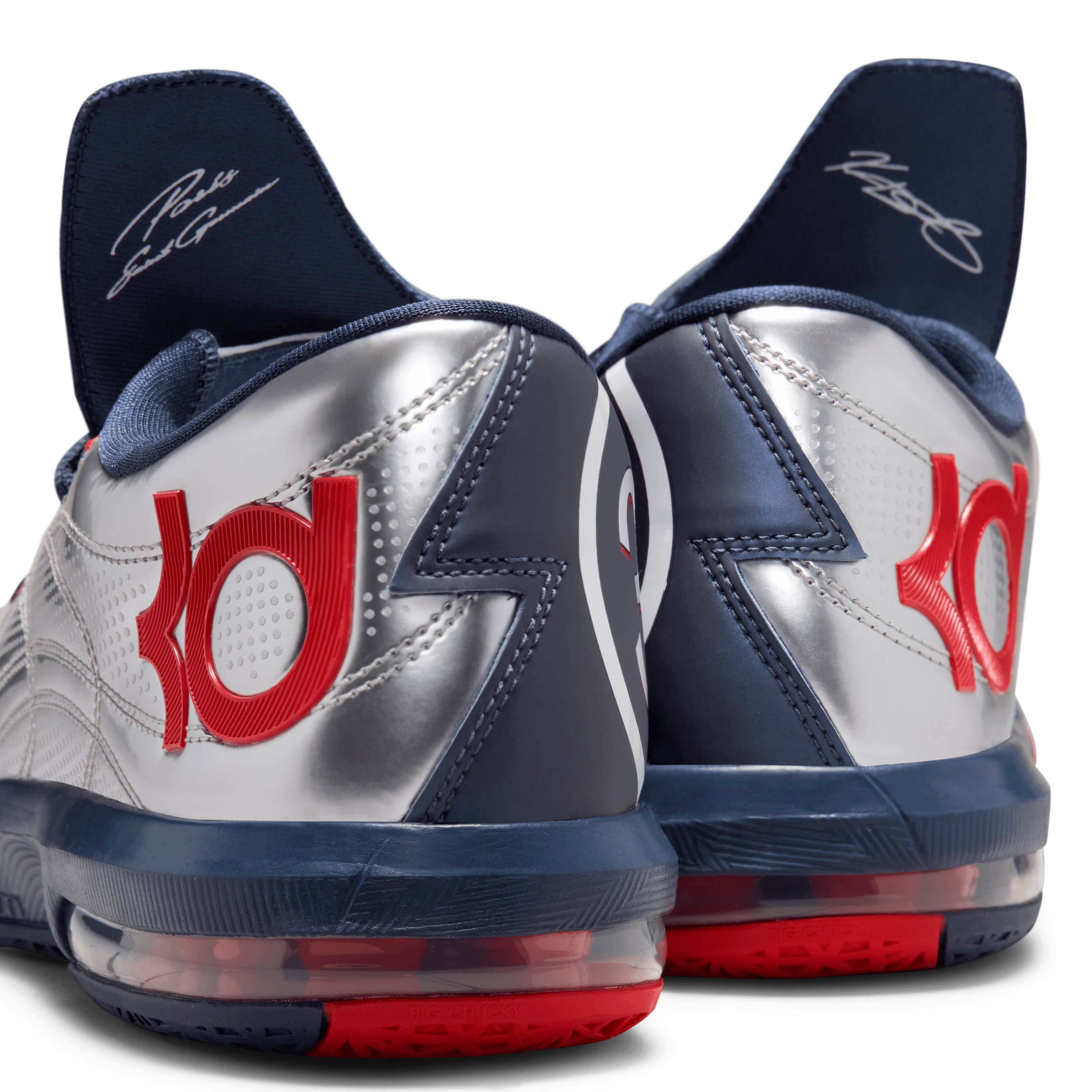 Nike KD 6 PSG Metallic Silver Angle 8