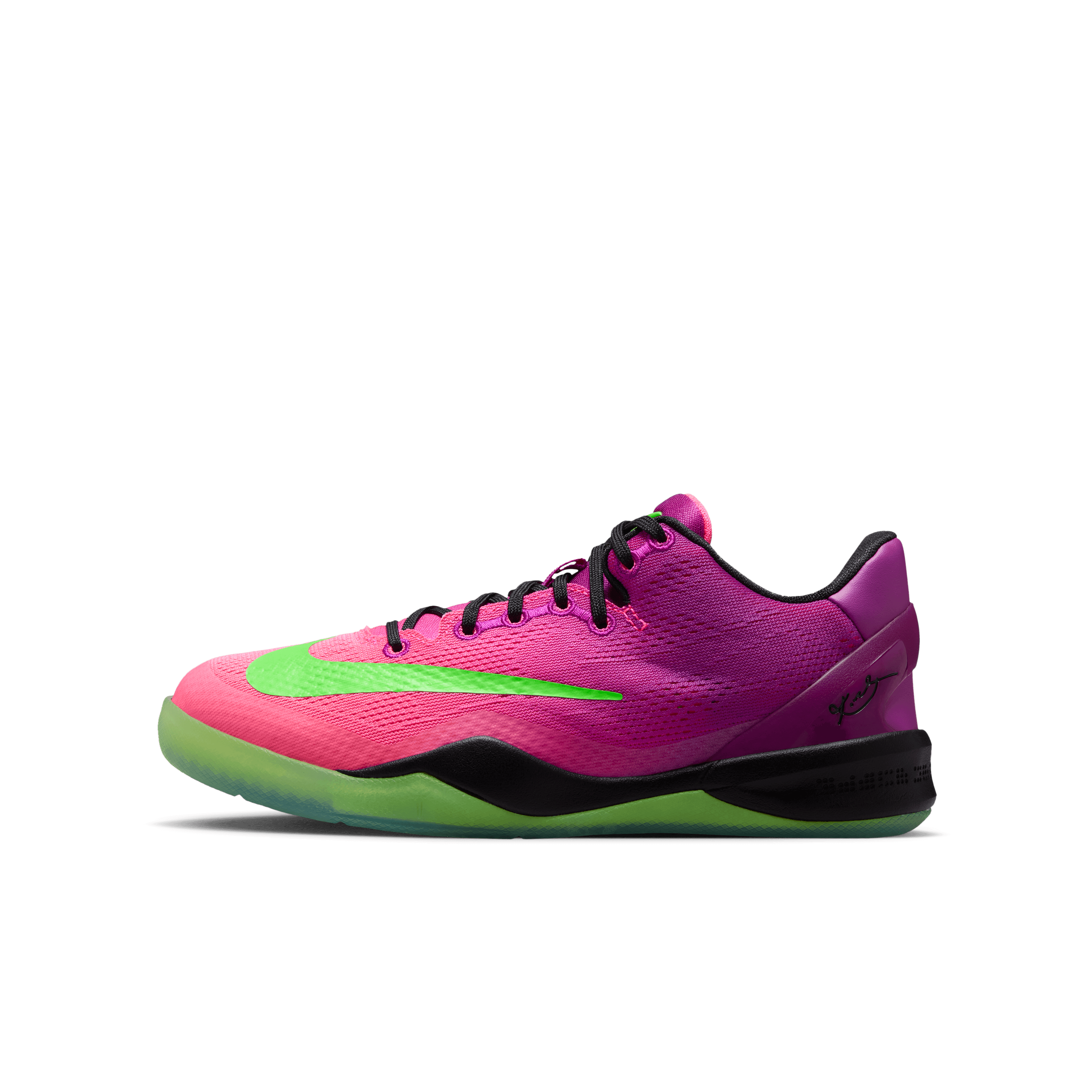 Nike Kobe 8 Protro Mambacurial (GS) Angle 0