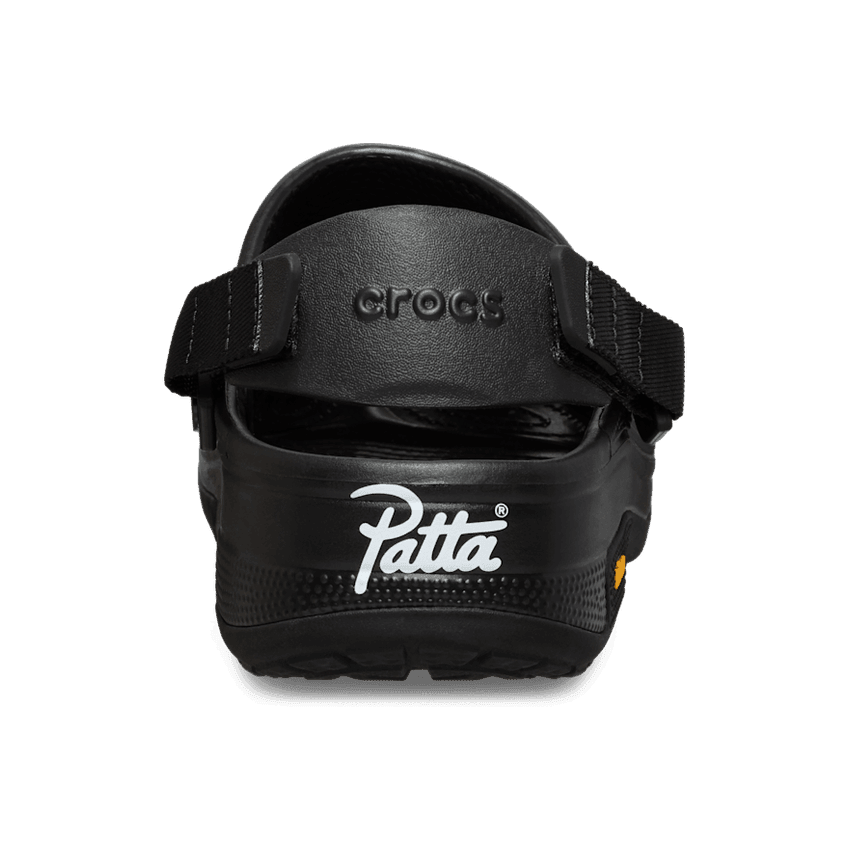Crocs Classic Clog EXP Patta Black Angle 4