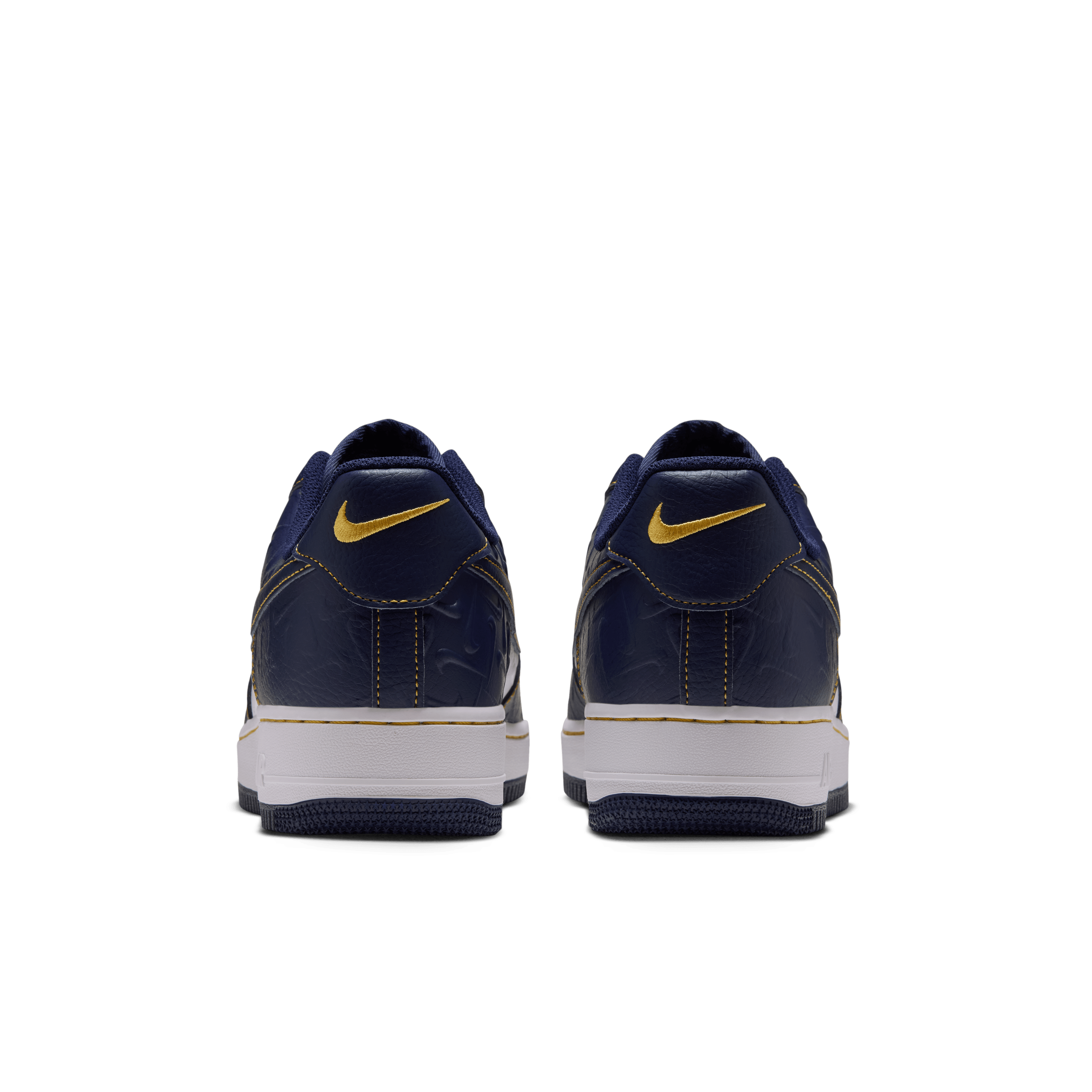 Nike Air Force 1 Low Mini Swoosh Midnight Navy Angle 5
