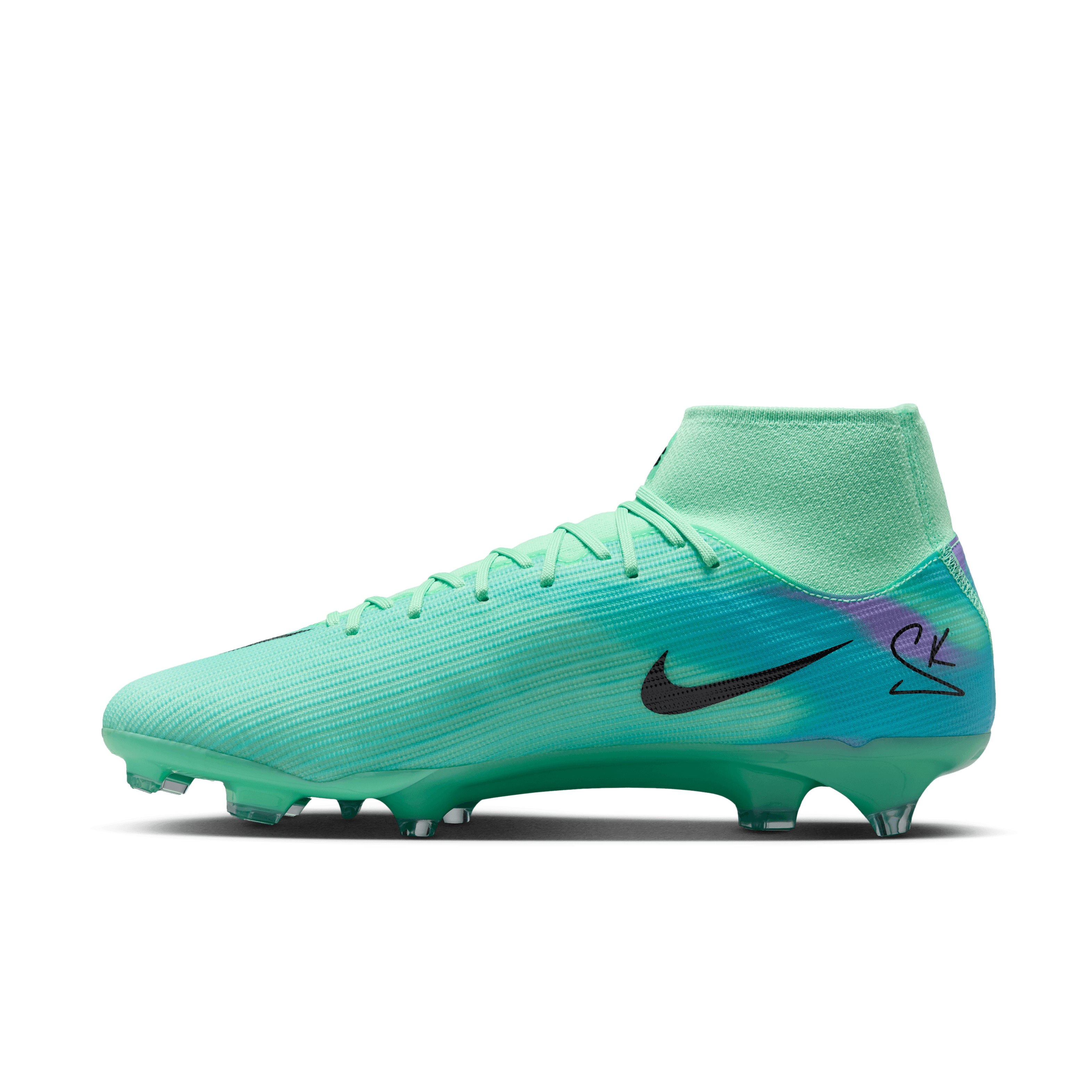 Nike Mercurial Superfly 11 Academy FG/MG Sam Kerr Green Glow Angle 0