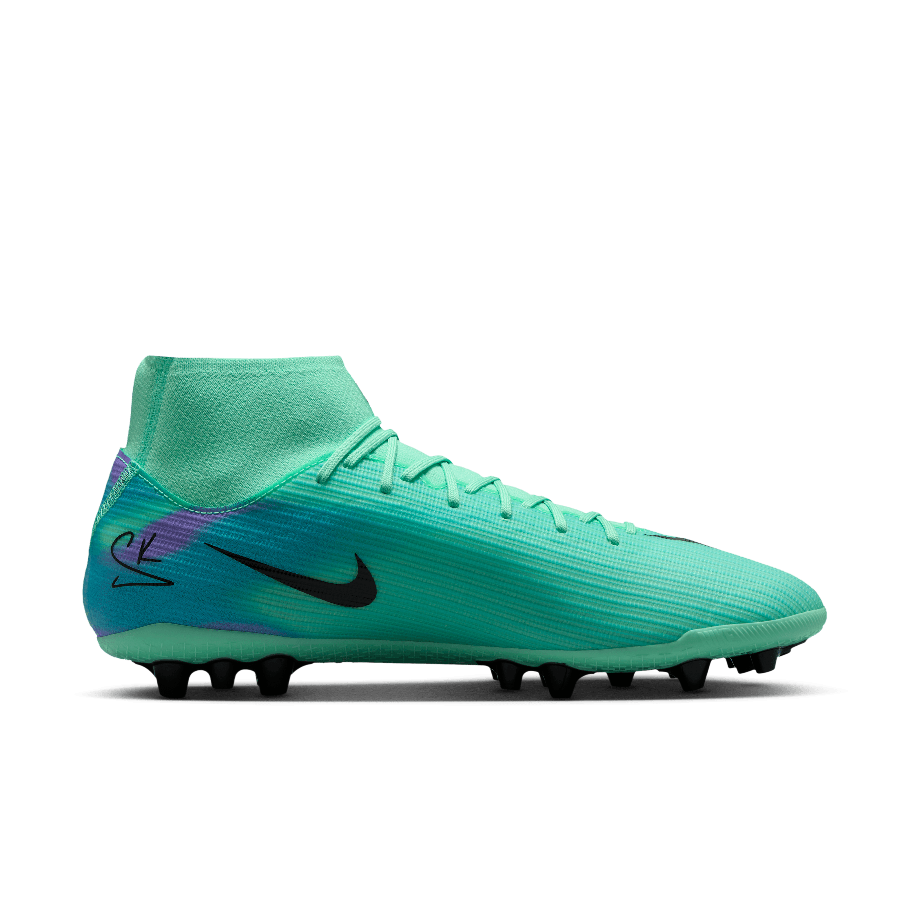 Nike Mercurial Superfly 11 Academy AG Sam Kerr Green Glow Angle 2