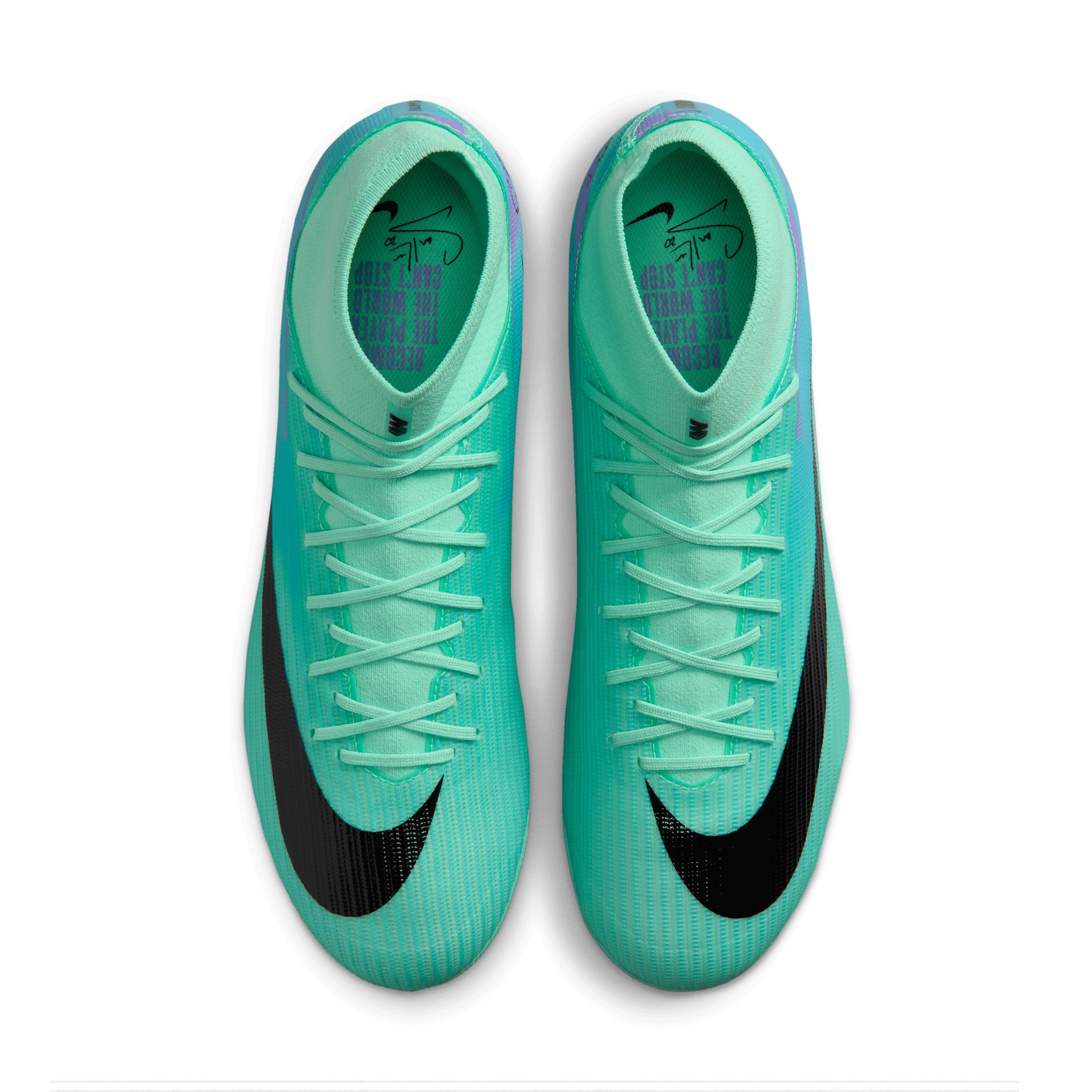 Nike Mercurial Superfly 11 Academy AG Sam Kerr Green Glow Angle 3