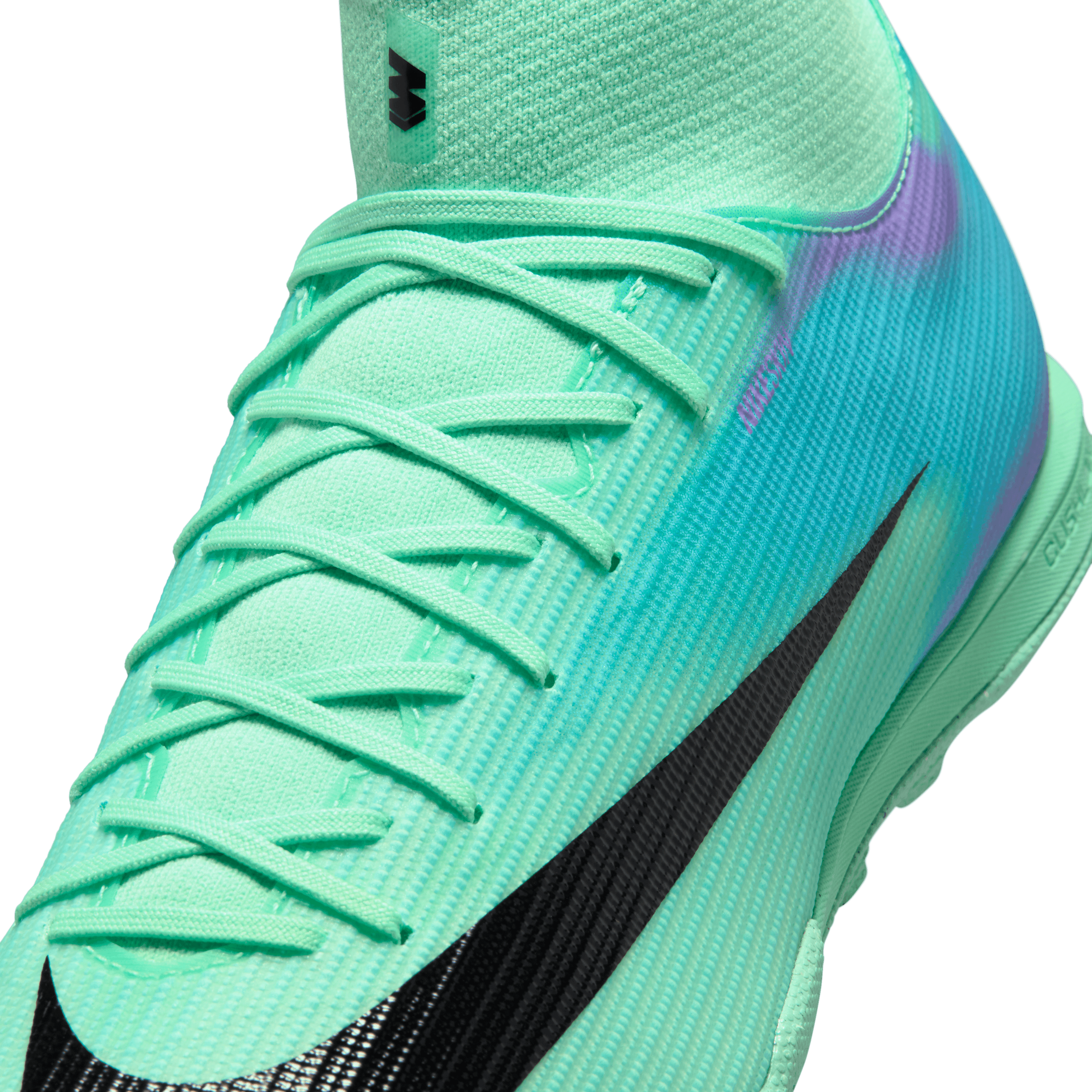 Nike Mercurial Superfly 11 Academy TF Sam Kerr Green Glow Angle 6