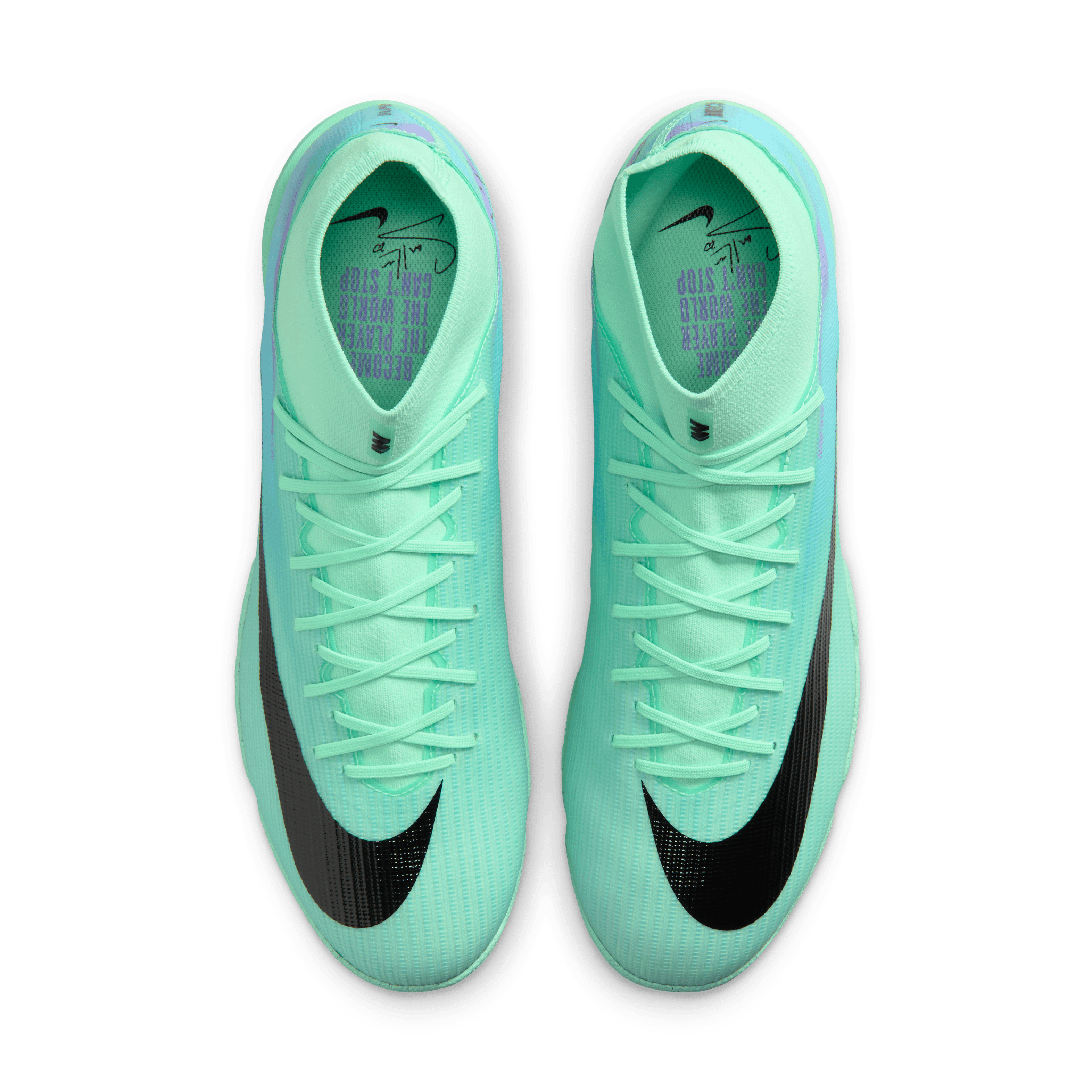 Nike Mercurial Superfly 11 Academy TF Sam Kerr Green Glow Angle 3