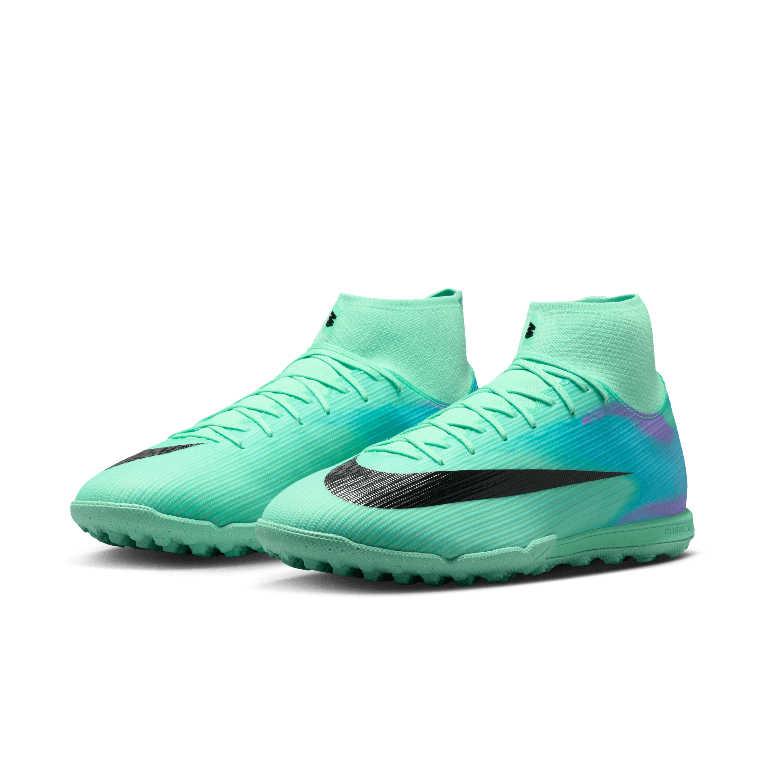 Nike Mercurial Superfly 11 Academy TF Sam Kerr Green Glow Angle 4