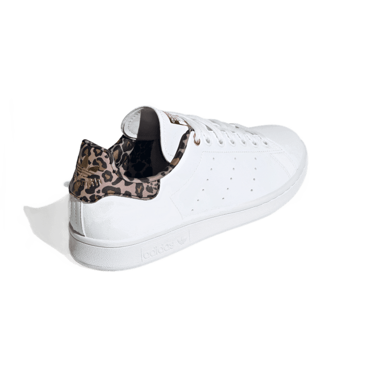 adidas Stan Smith White Leopard Angle 3