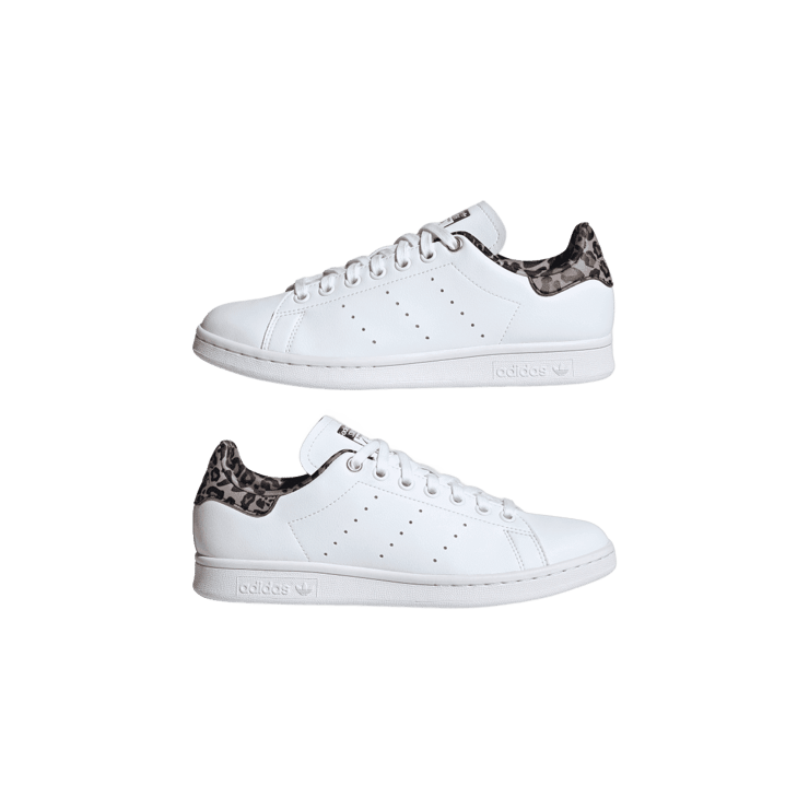 adidas Stan Smith White Leopard Angle 5