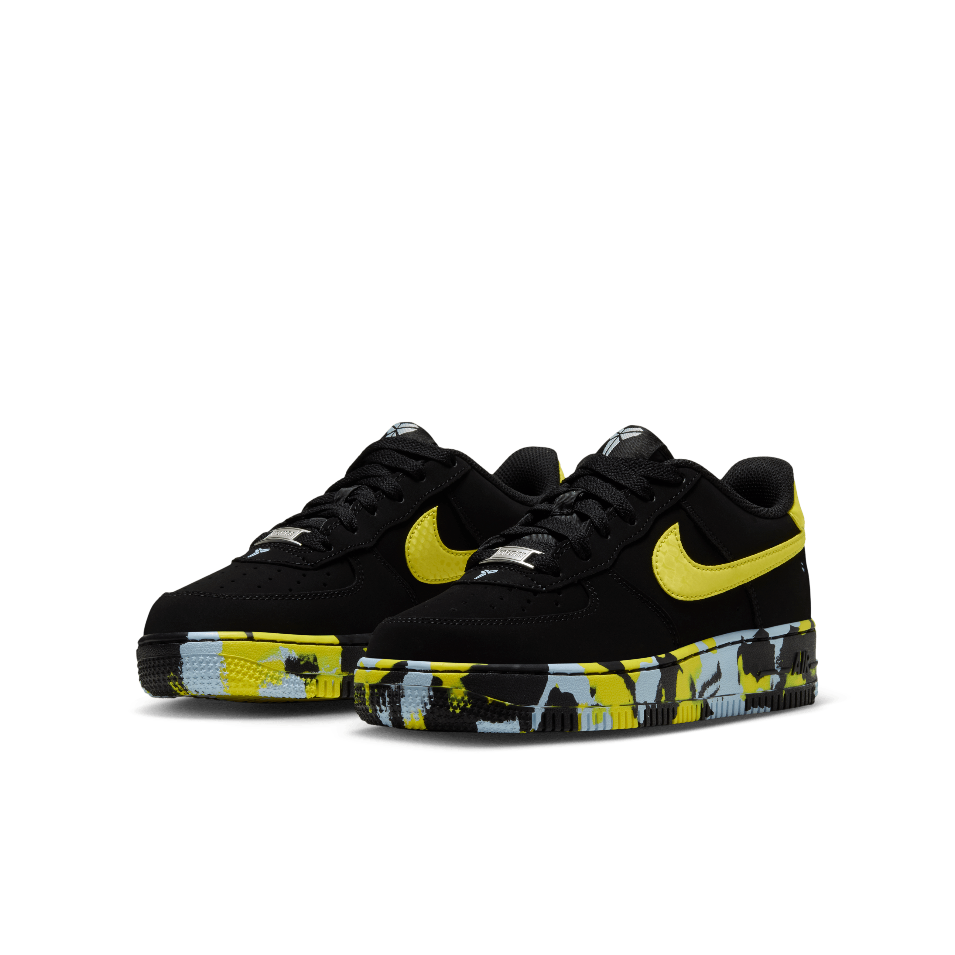 Nike Kobe Air Force 1 Low 5 Rings (GS) Angle 4